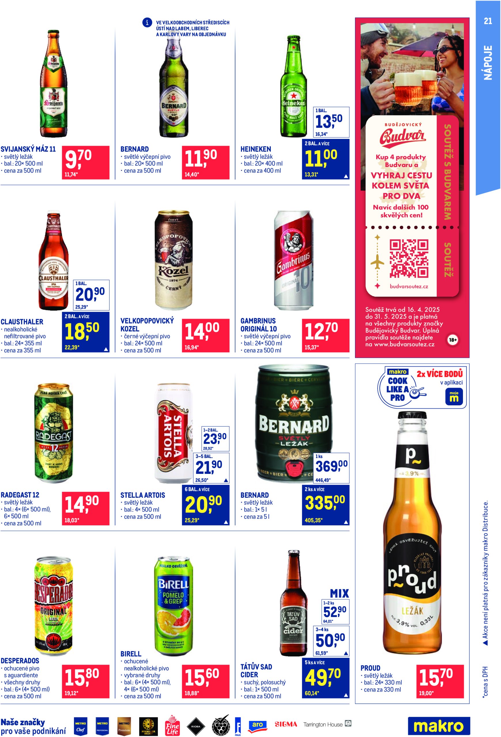 makro - Leták Makro - Pro milovníky jídla od 07.05. do 20.05. - page: 21