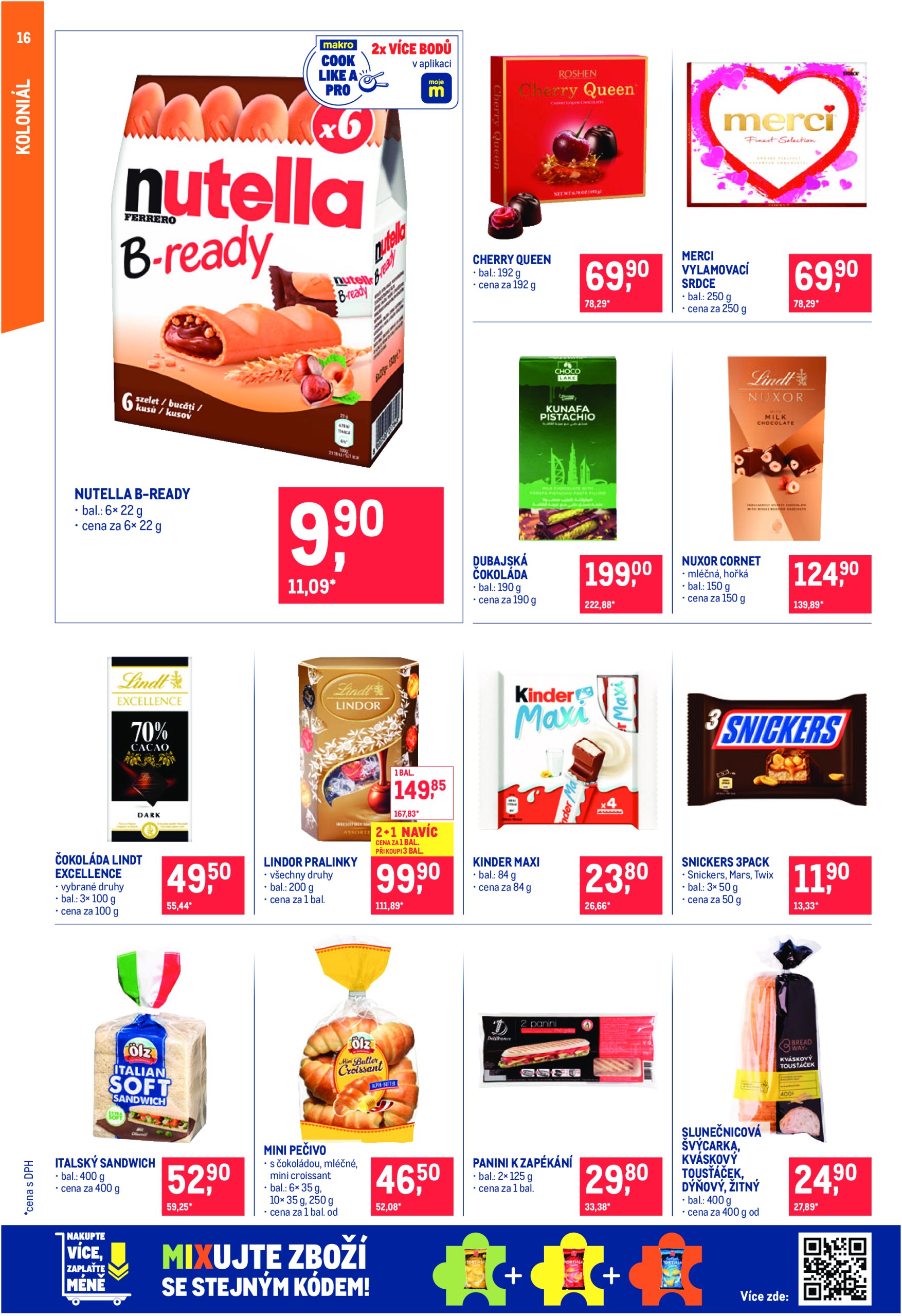 makro - Leták Makro - Pro milovníky jídla od 07.05. do 20.05. - page: 16