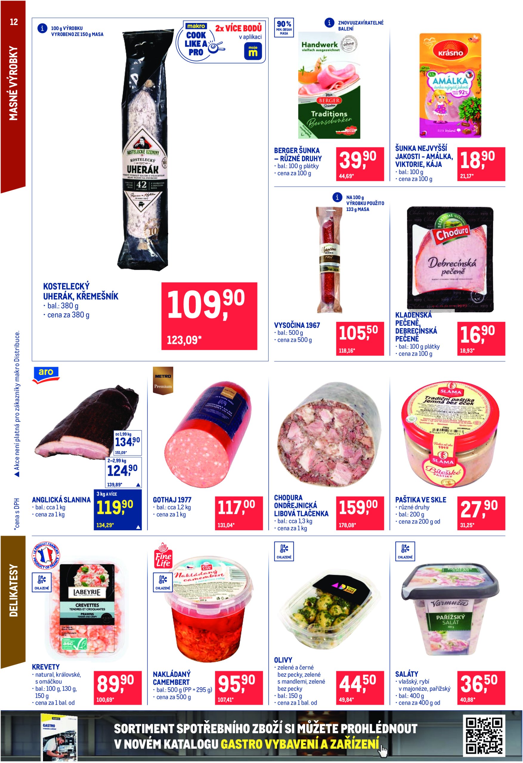 makro - Leták Makro - Pro milovníky jídla od 07.05. do 20.05. - page: 12