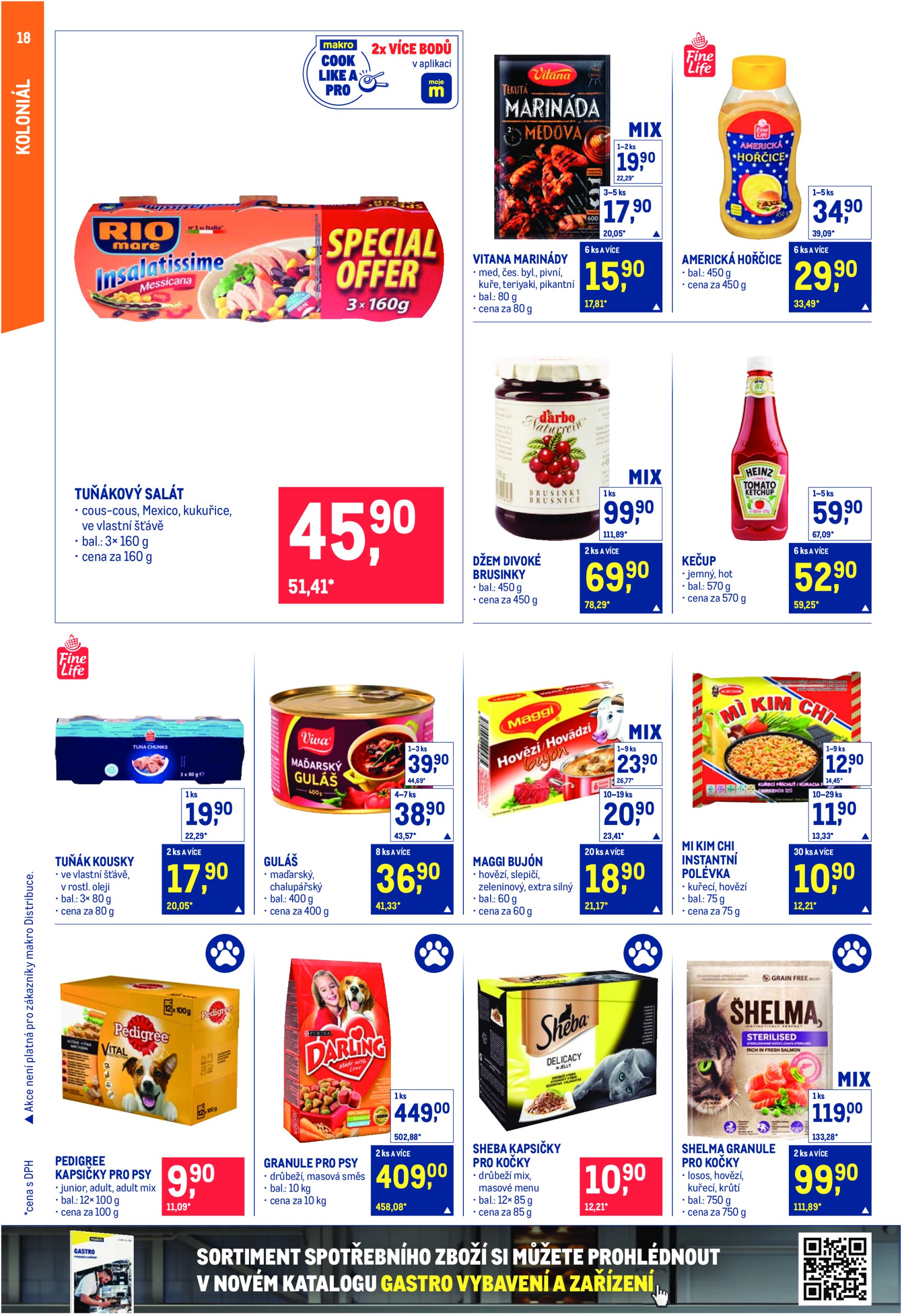 makro - Leták Makro - Pro milovníky jídla od 07.05. do 20.05. - page: 18
