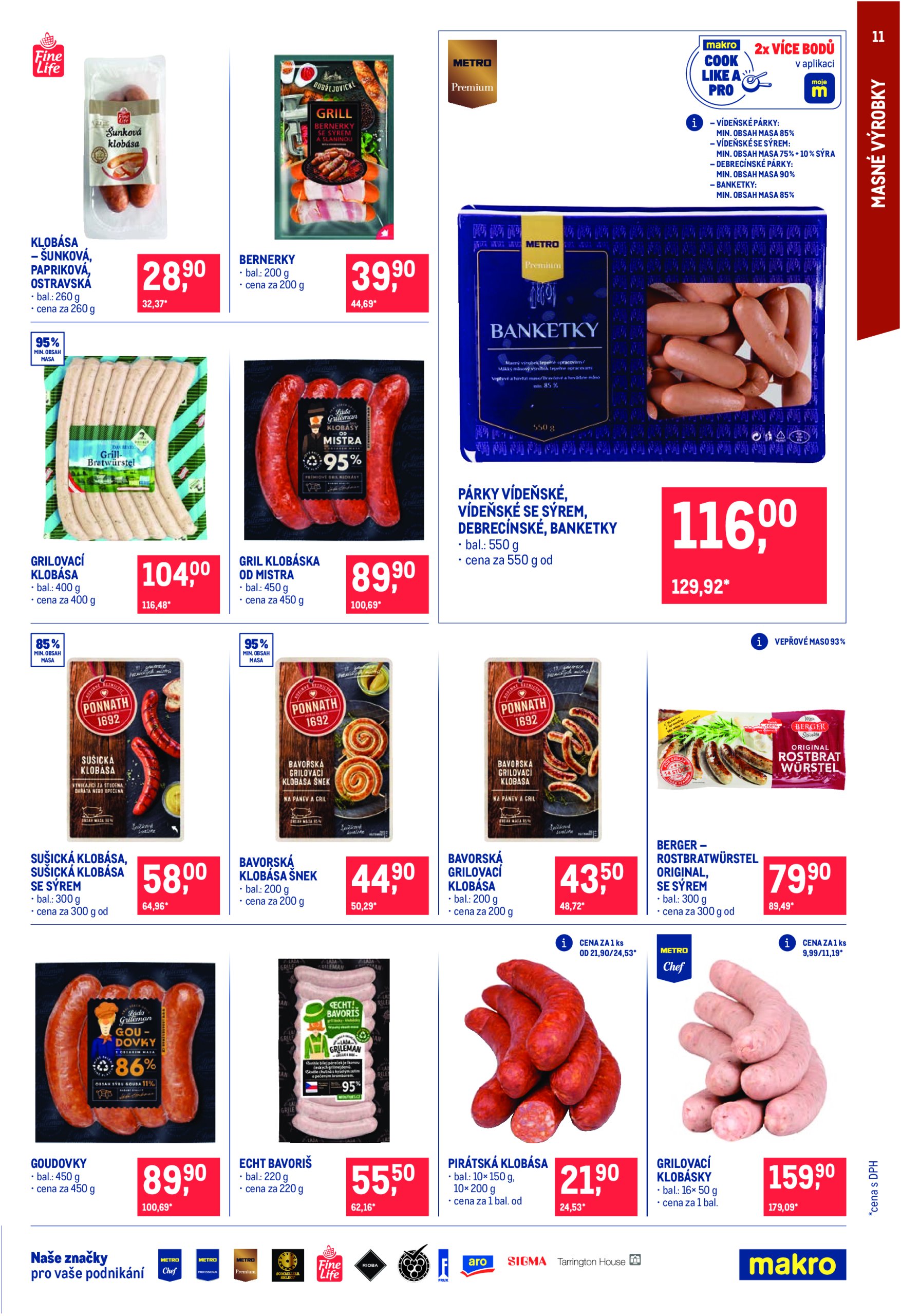 makro - Leták Makro - Pro milovníky jídla od 07.05. do 20.05. - page: 11