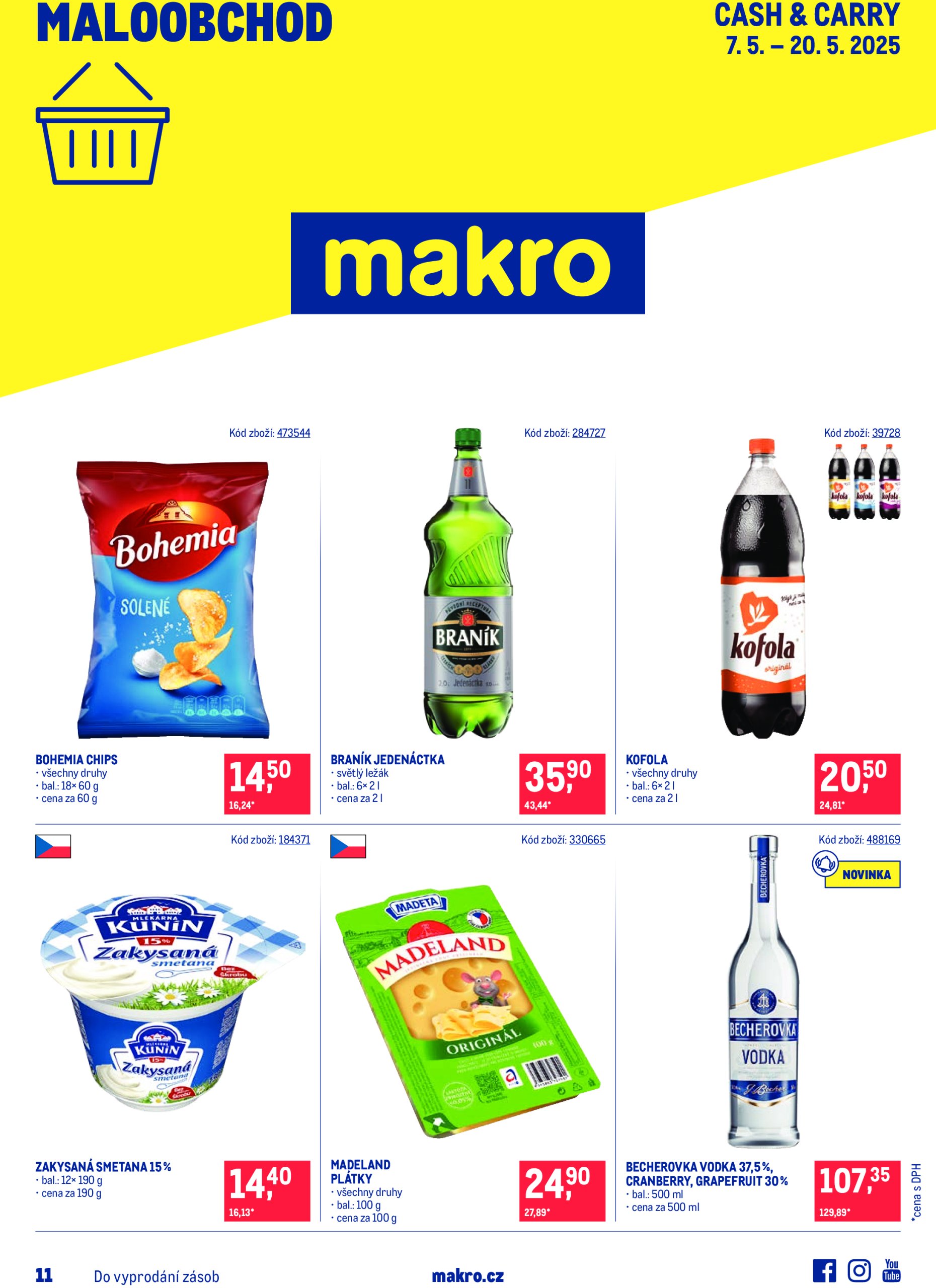 makro - Leták Makro - Maloobchod od 07.05. do 20.05.