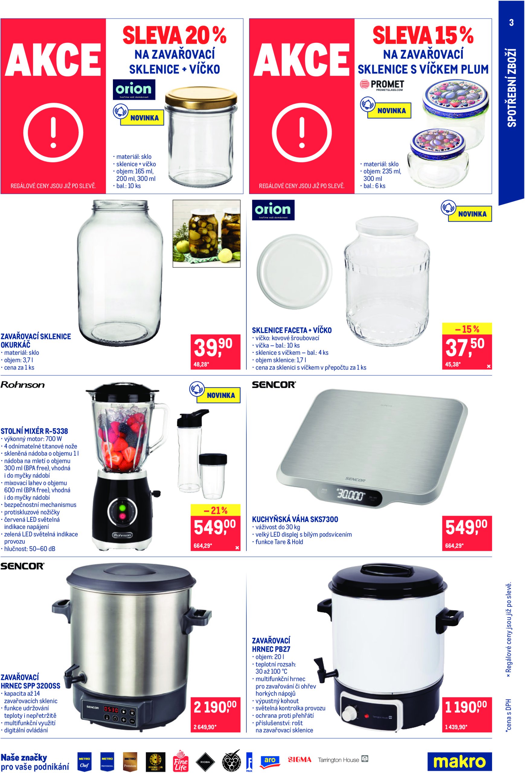 makro - Leták Makro - Spotřební zboží od 07.05. do 20.05. - page: 3