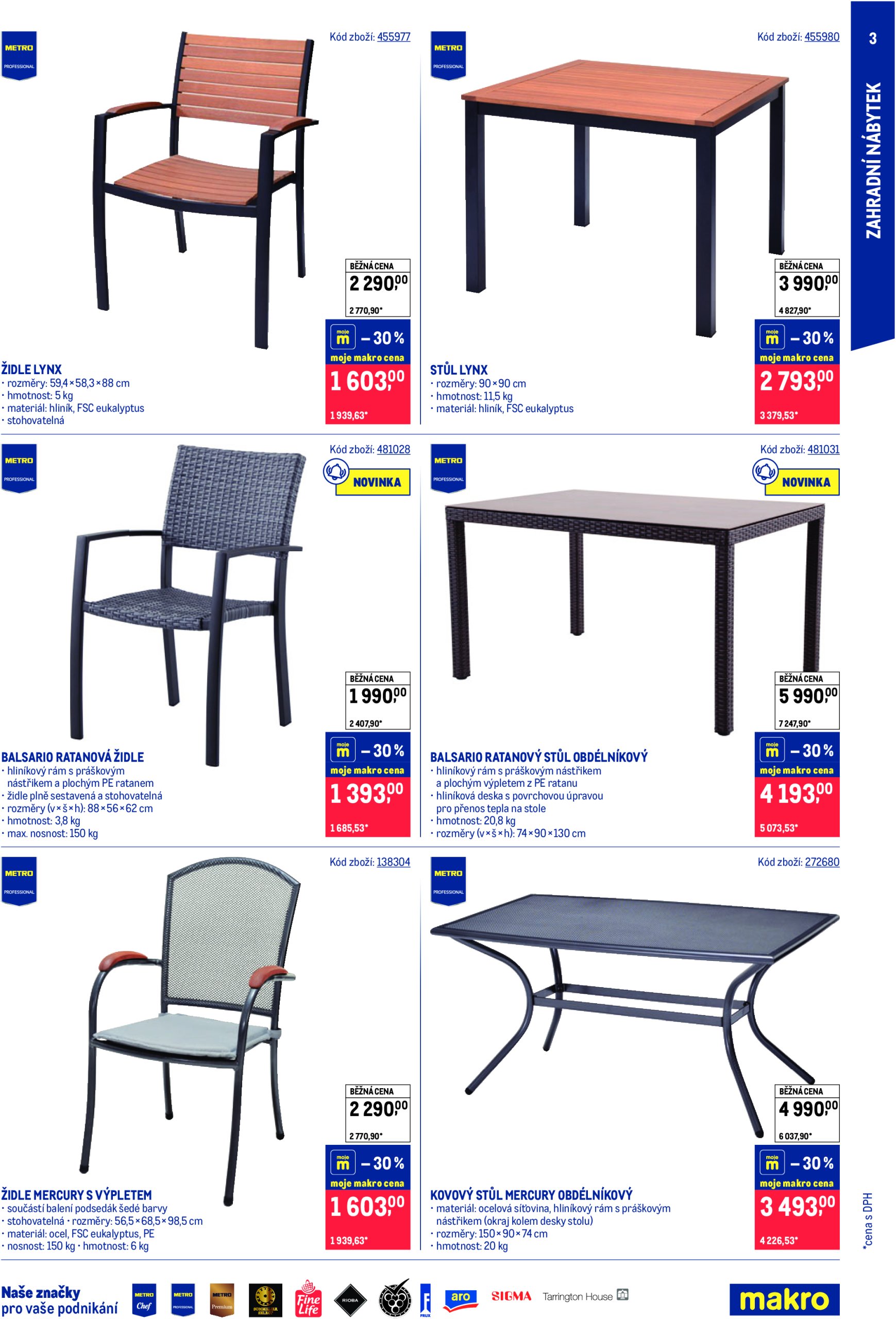 makro - Leták Makro - Venkovní vybavení 3 od 07.05. do 03.06. - page: 3