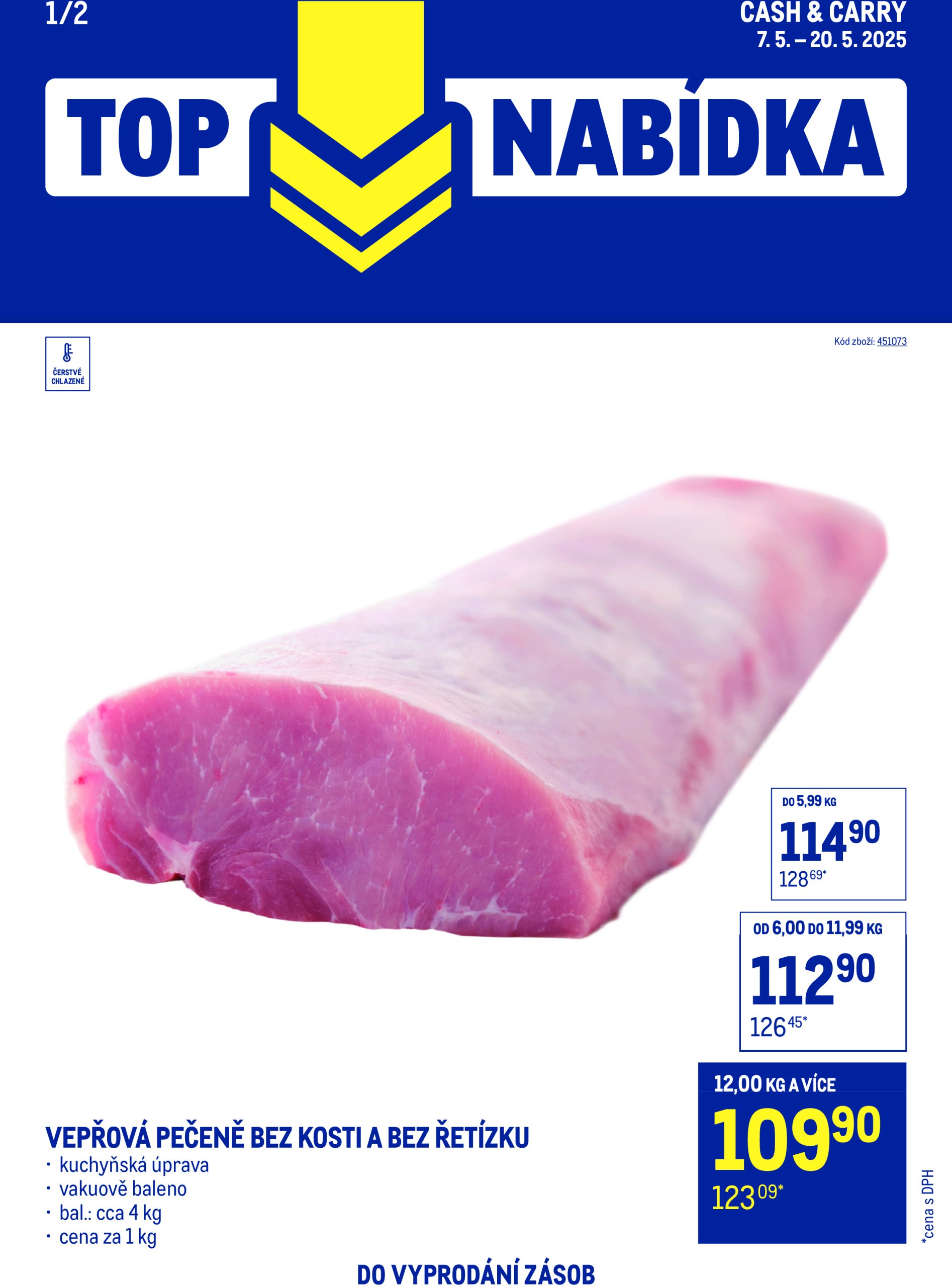 makro - Leták Makro - TOP maso od 07.05. do 20.05.
