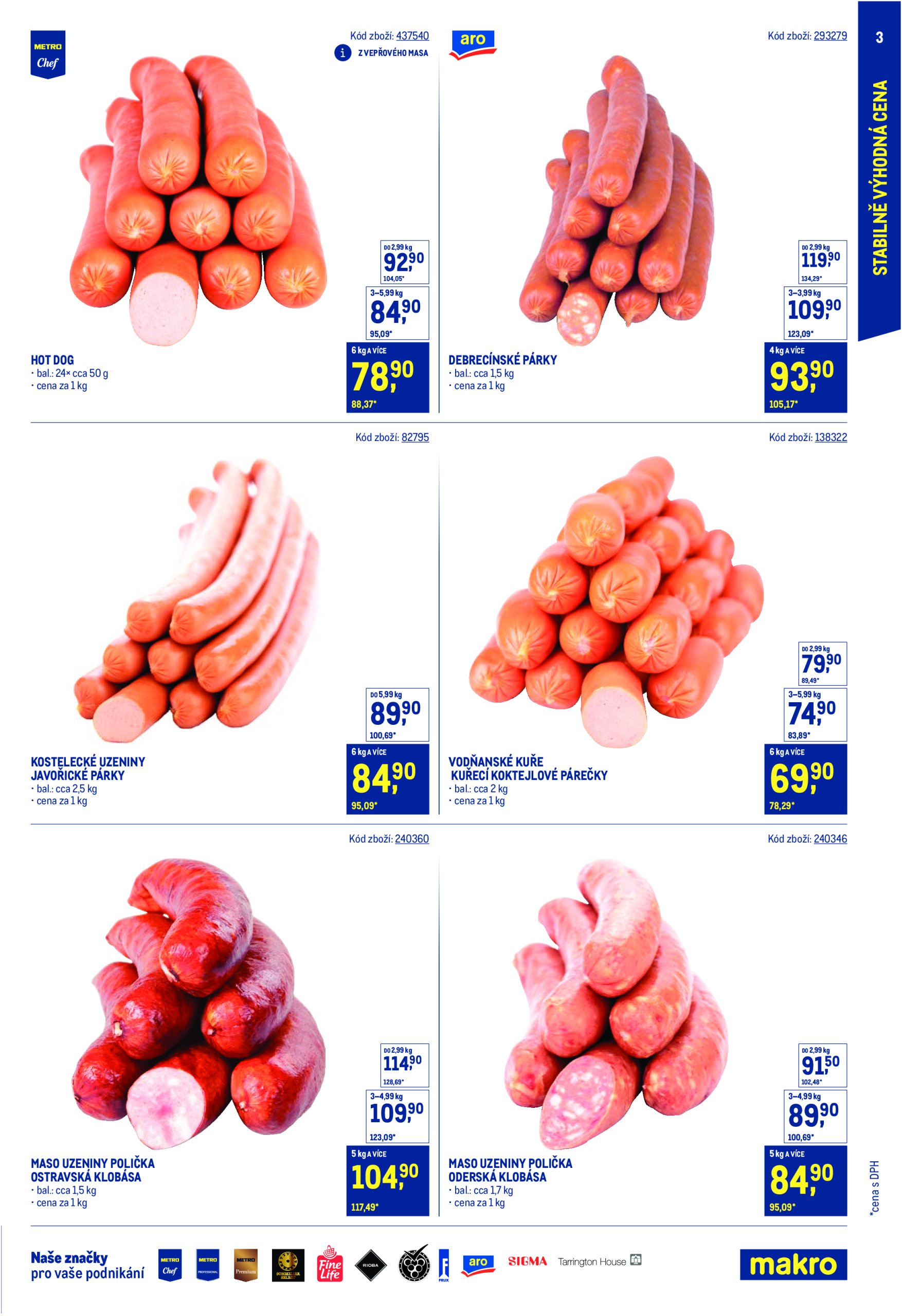 makro - Leták Makro - Stabilně výhodná cena Gastronomie od 21.05. do 29.07. - page: 3