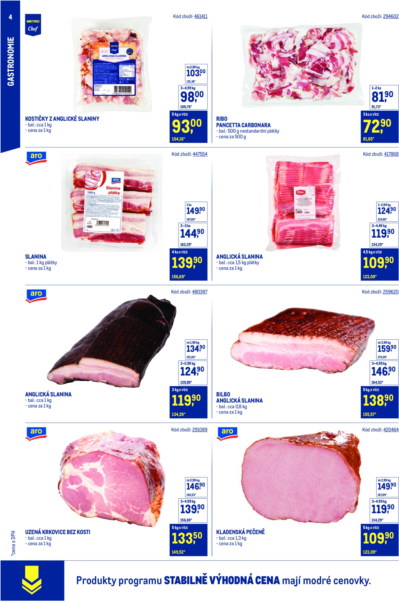 makro - Leták Makro - Stabilně výhodná cena Gastronomie od 21.05. do 29.07. - page: 4