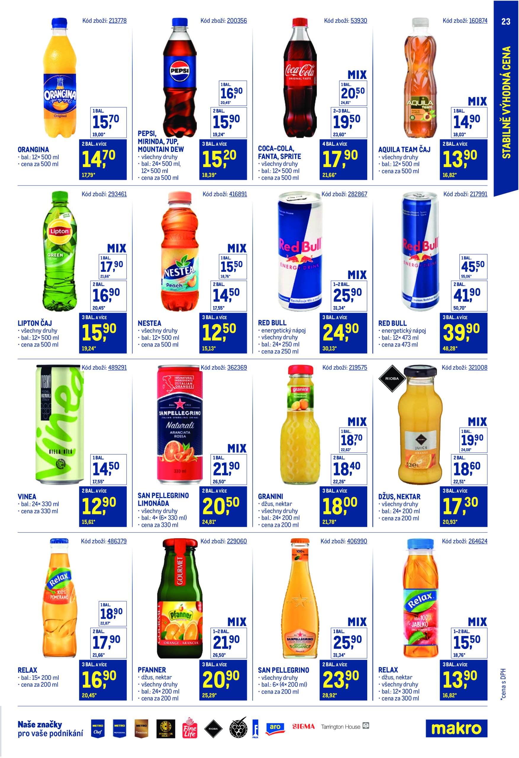 makro - Leták Makro - Stabilně výhodná cena Gastronomie od 21.05. do 29.07. - page: 23