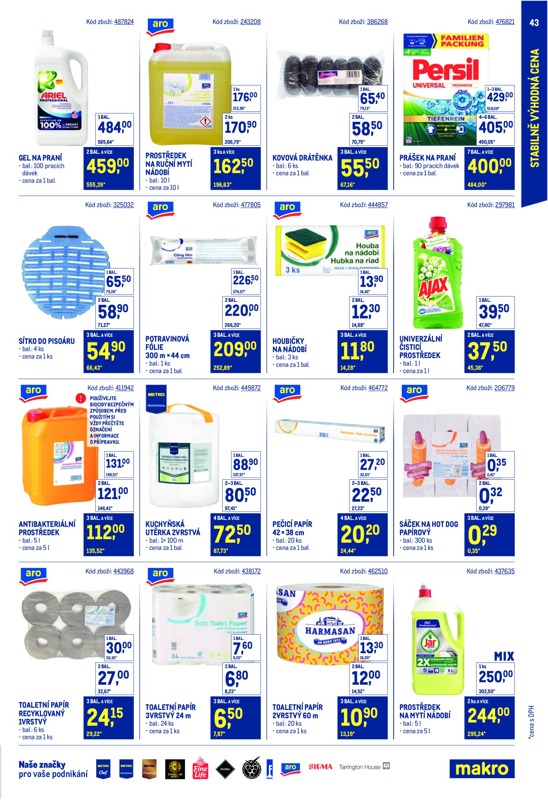 makro - Leták Makro - Stabilně výhodná cena Gastronomie od 21.05. do 29.07. - page: 43