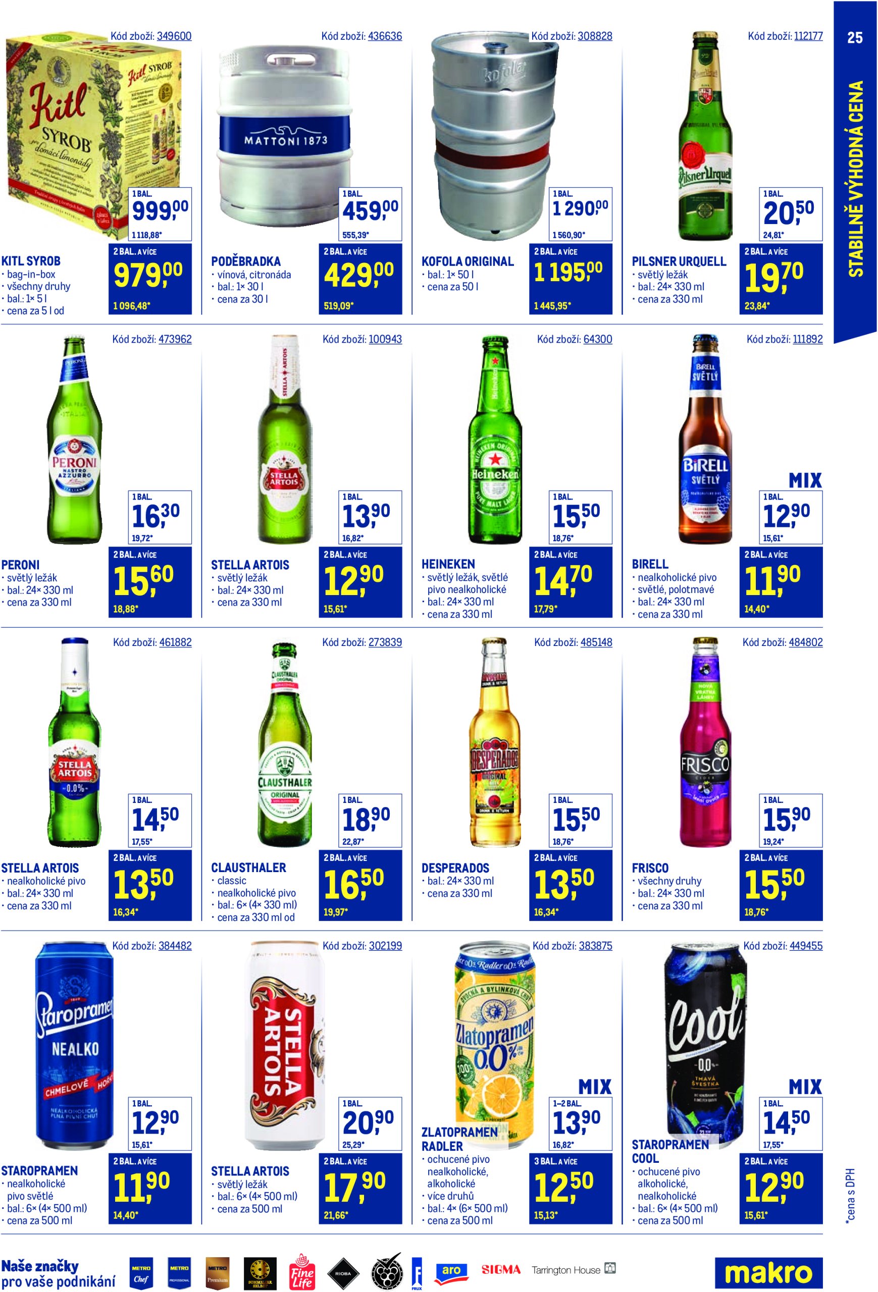 makro - Leták Makro - Stabilně výhodná cena Gastronomie od 21.05. do 29.07. - page: 25