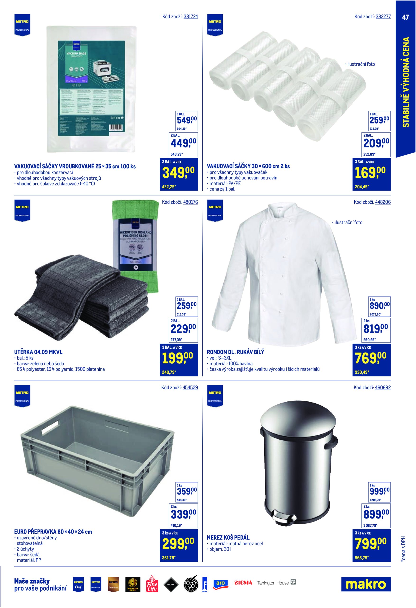 makro - Leták Makro - Stabilně výhodná cena Gastronomie od 21.05. do 29.07. - page: 47