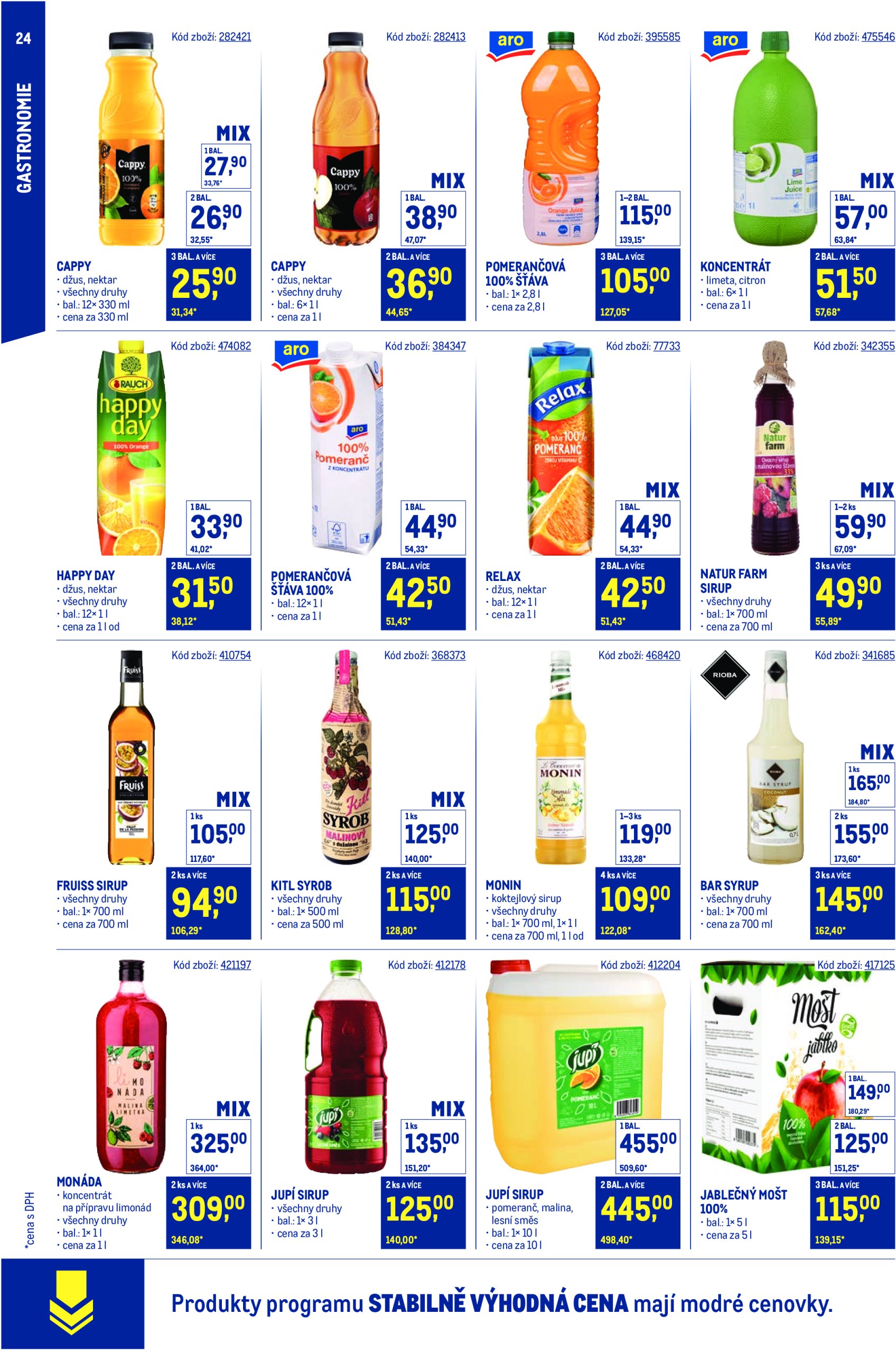 makro - Leták Makro - Stabilně výhodná cena Gastronomie od 21.05. do 29.07. - page: 24