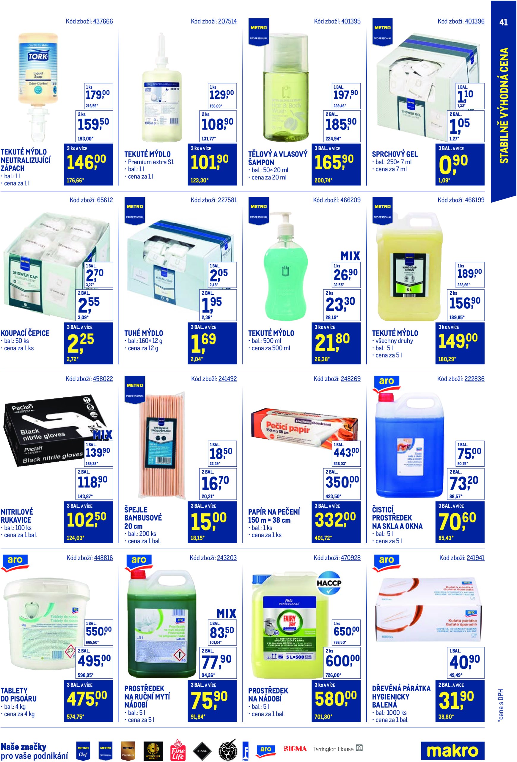 makro - Leták Makro - Stabilně výhodná cena Gastronomie od 21.05. do 29.07. - page: 41