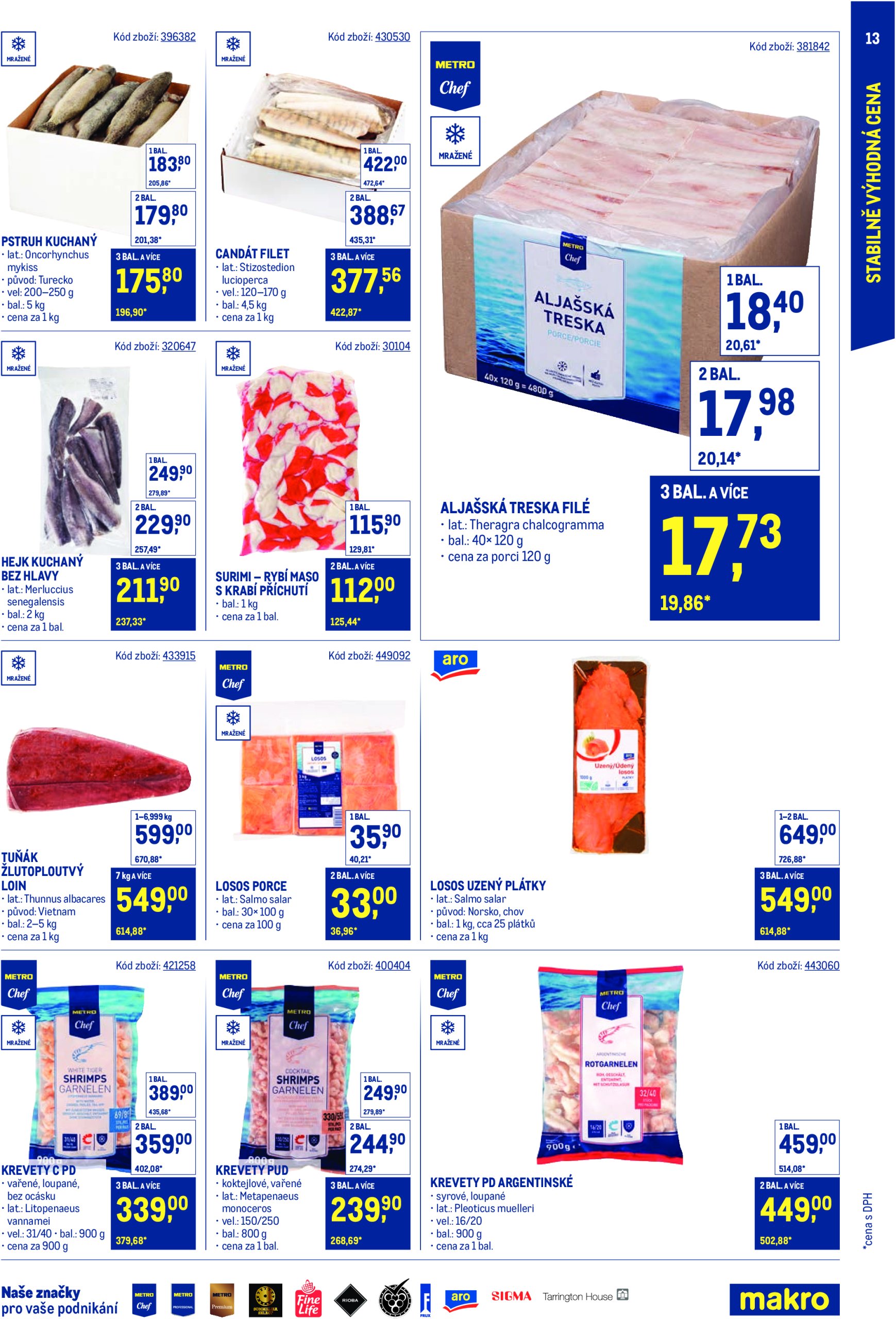 makro - Leták Makro - Stabilně výhodná cena Gastronomie od 21.05. do 29.07. - page: 13