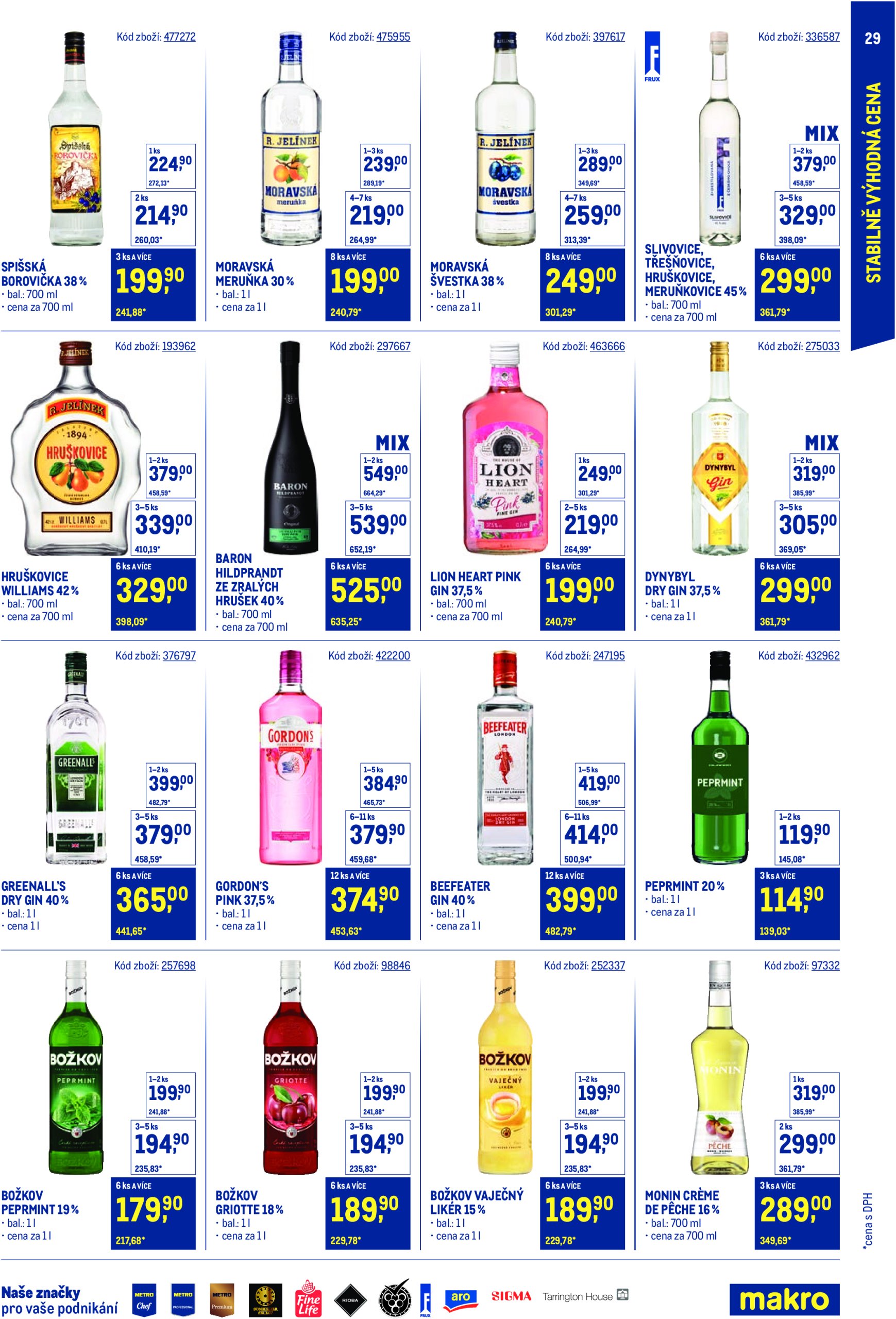 makro - Leták Makro - Stabilně výhodná cena Gastronomie od 21.05. do 29.07. - page: 29