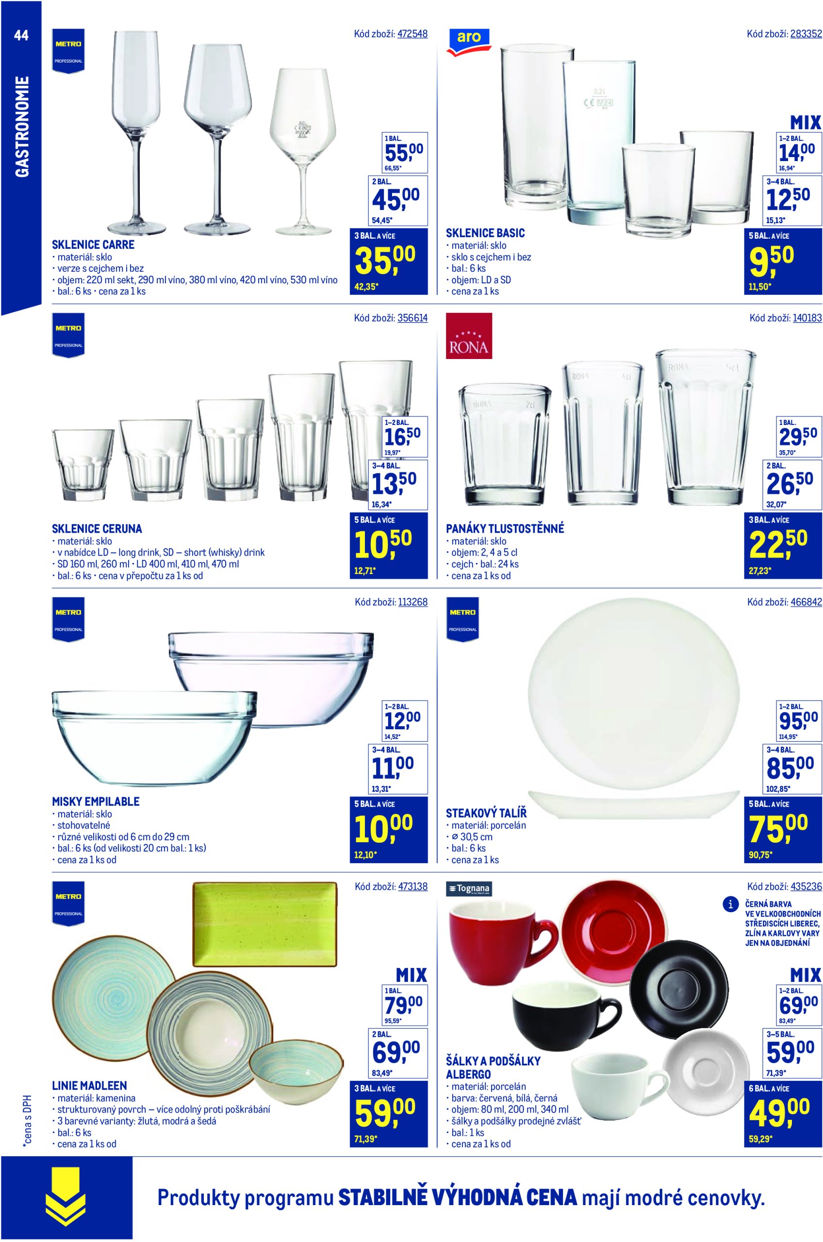 makro - Leták Makro - Stabilně výhodná cena Gastronomie od 21.05. do 29.07. - page: 44