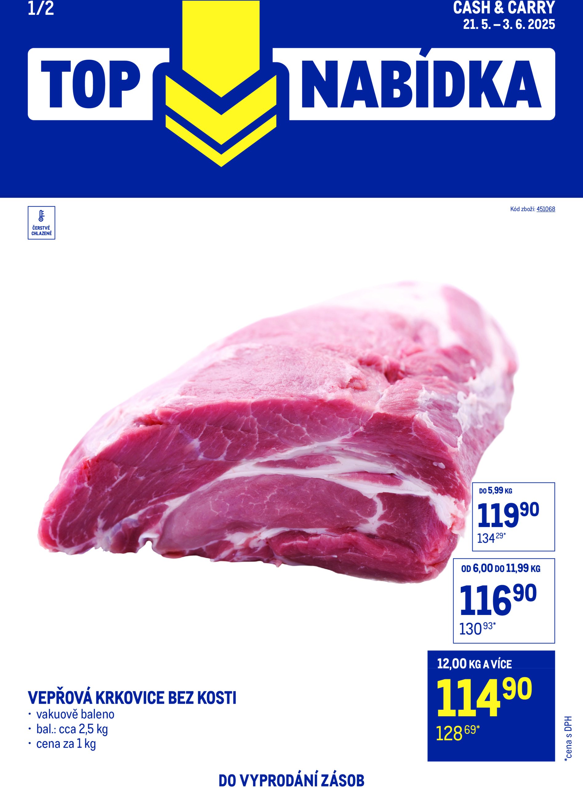 makro - Leták Makro - TOP maso od 21.05. do 03.06.