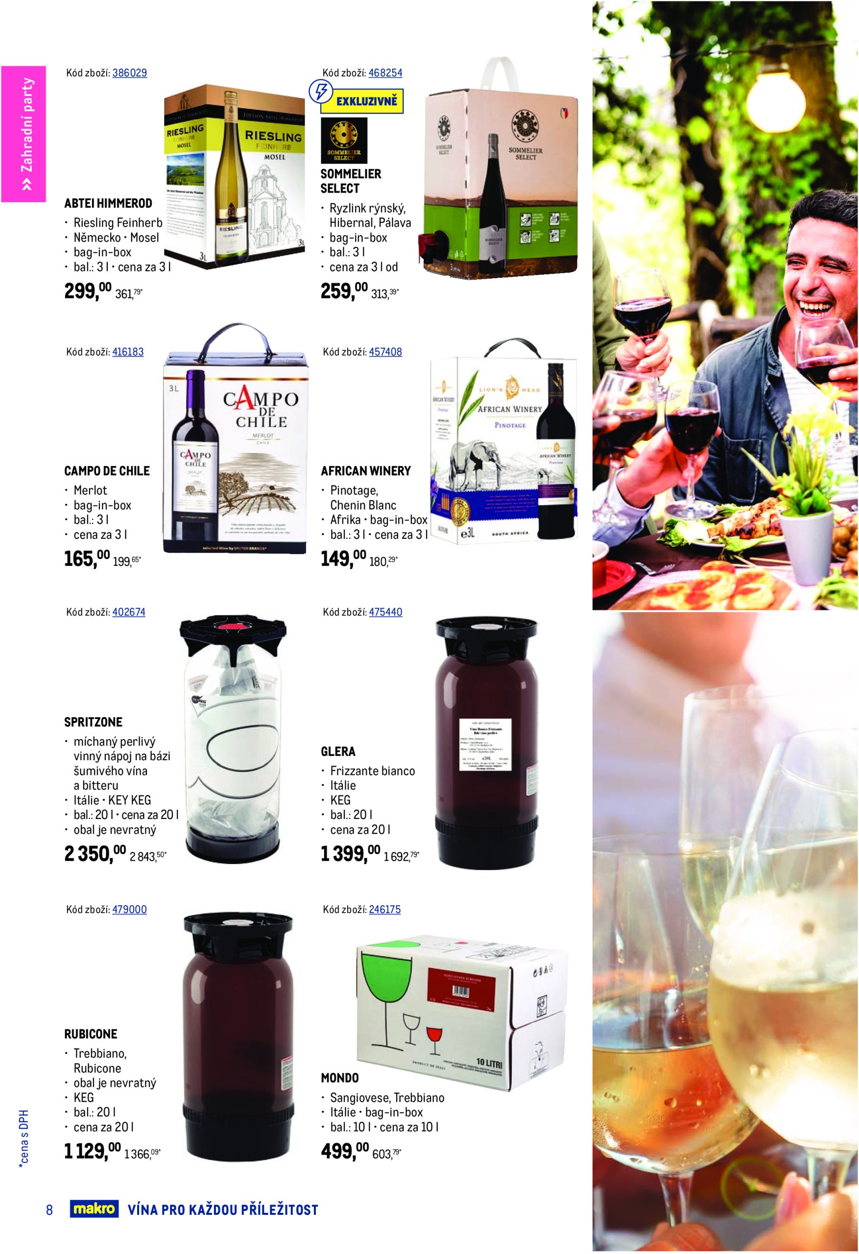 makro - Leták Makro - Letní vína od 04.06. do 01.07. - page: 8