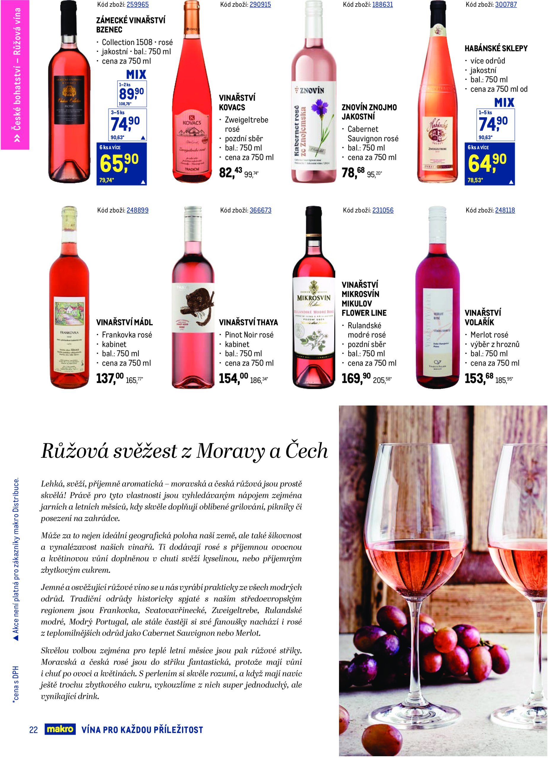 makro - Leták Makro - Letní vína od 04.06. do 01.07. - page: 22