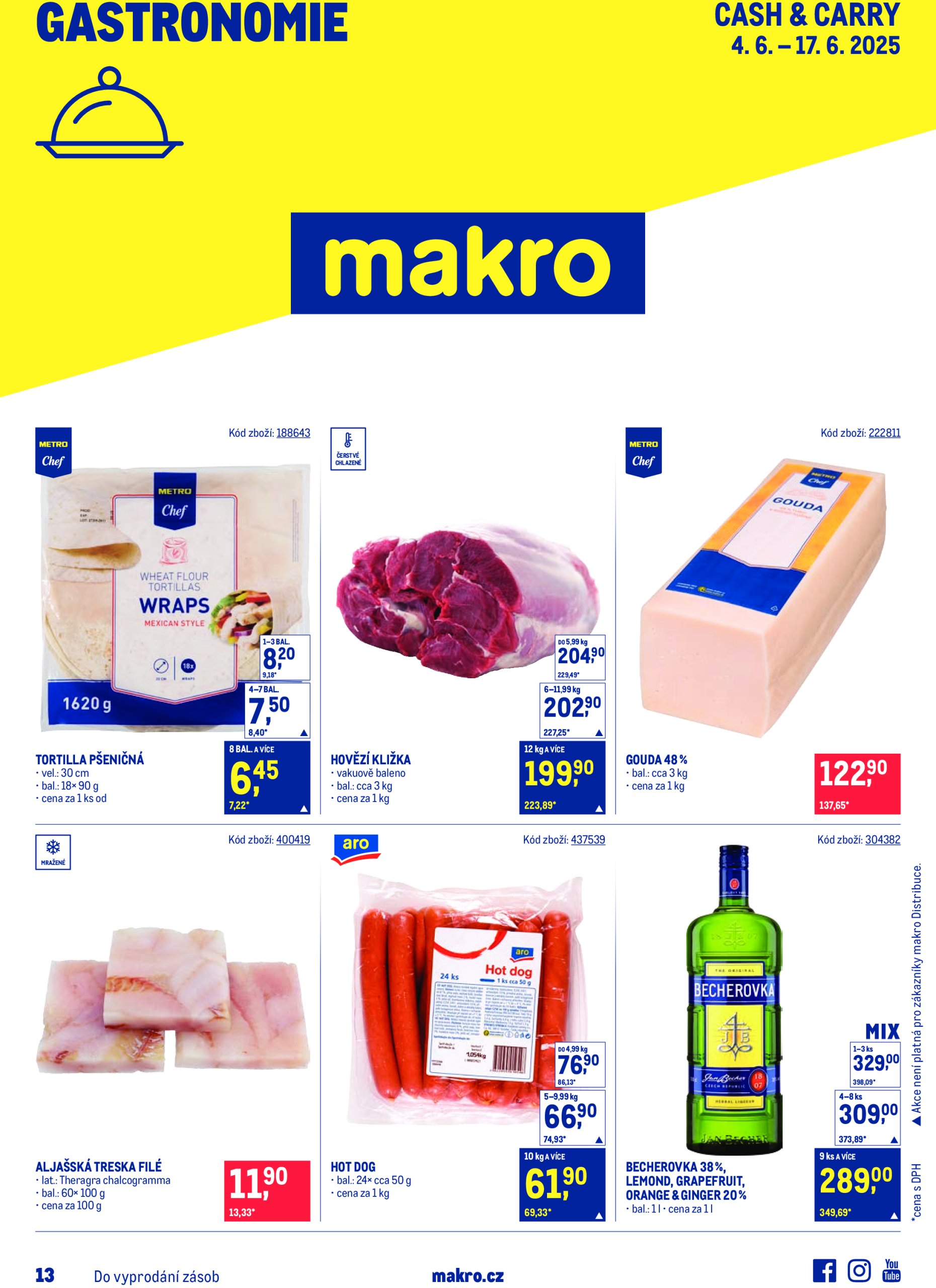makro - Leták Makro - Gastronomie od 04.06. do 17.06.