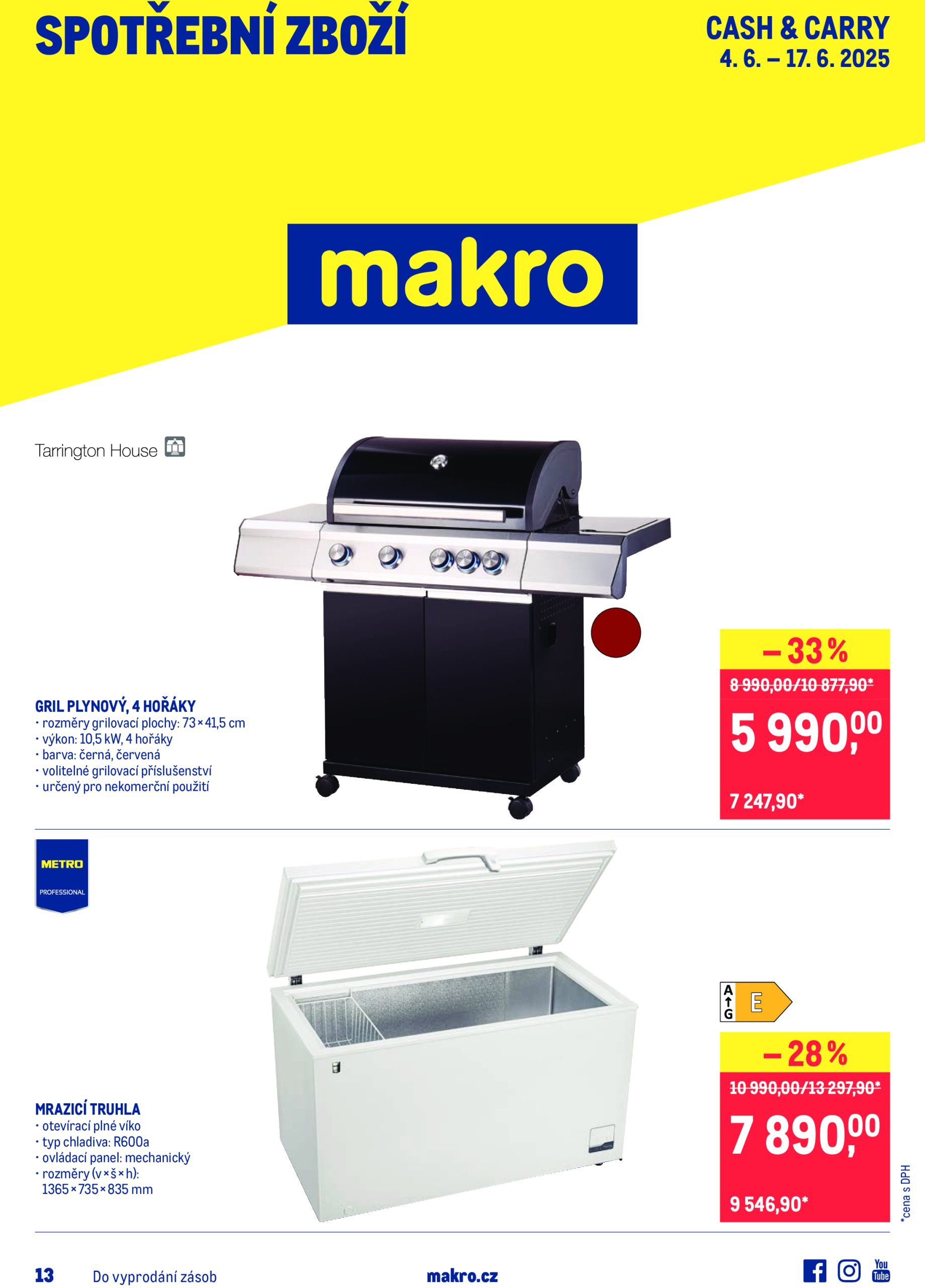 makro - Leták Makro - Spotřební zboží od 04.06. do 17.06.