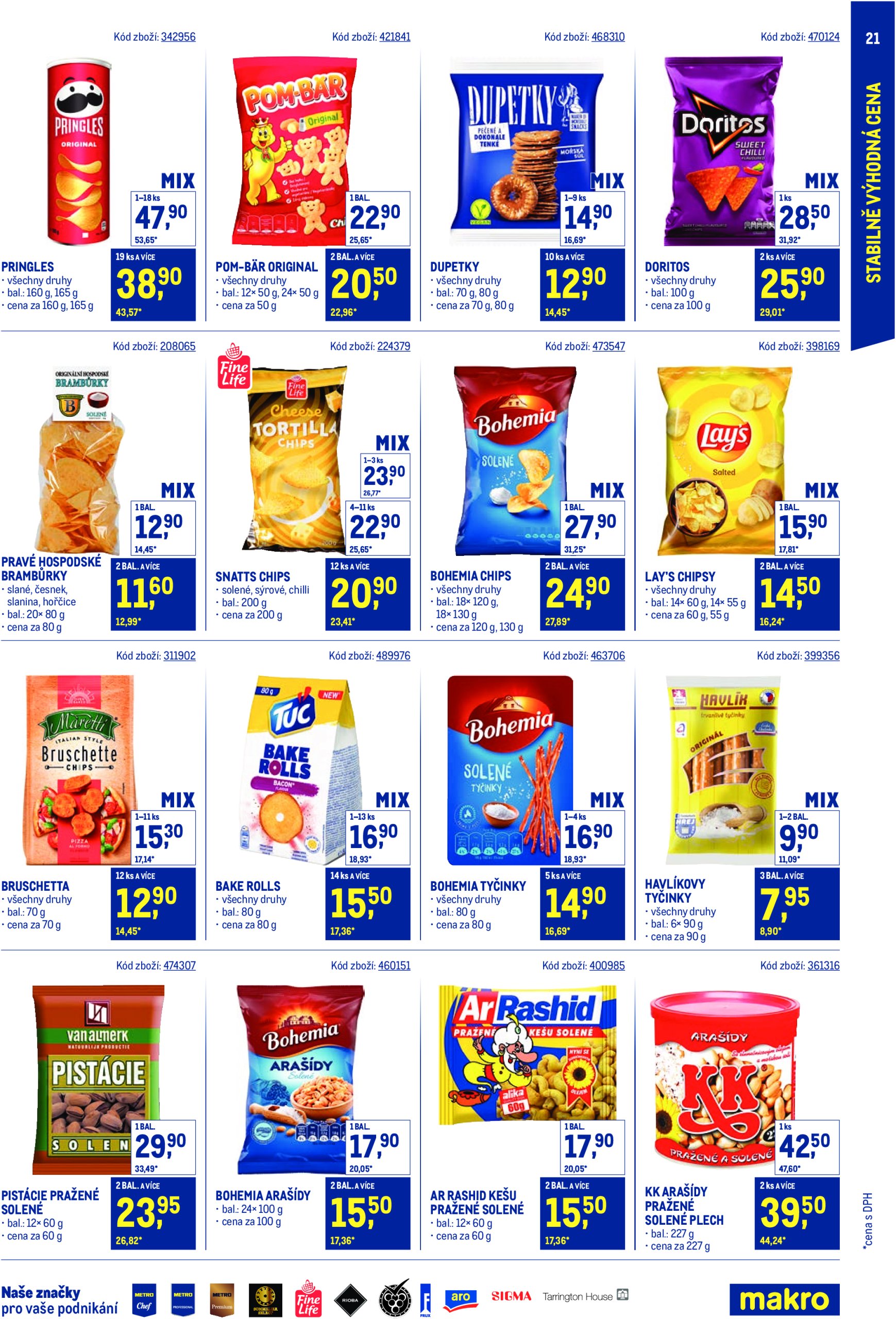 makro - Leták Makro - Stabilně výhodná cena Maloobchod od 21.05. do 29.07. - page: 21 makro - Leták Makro - Stabilně výhodná cena Maloobchod od 21.05. do 29.07. - page: 21