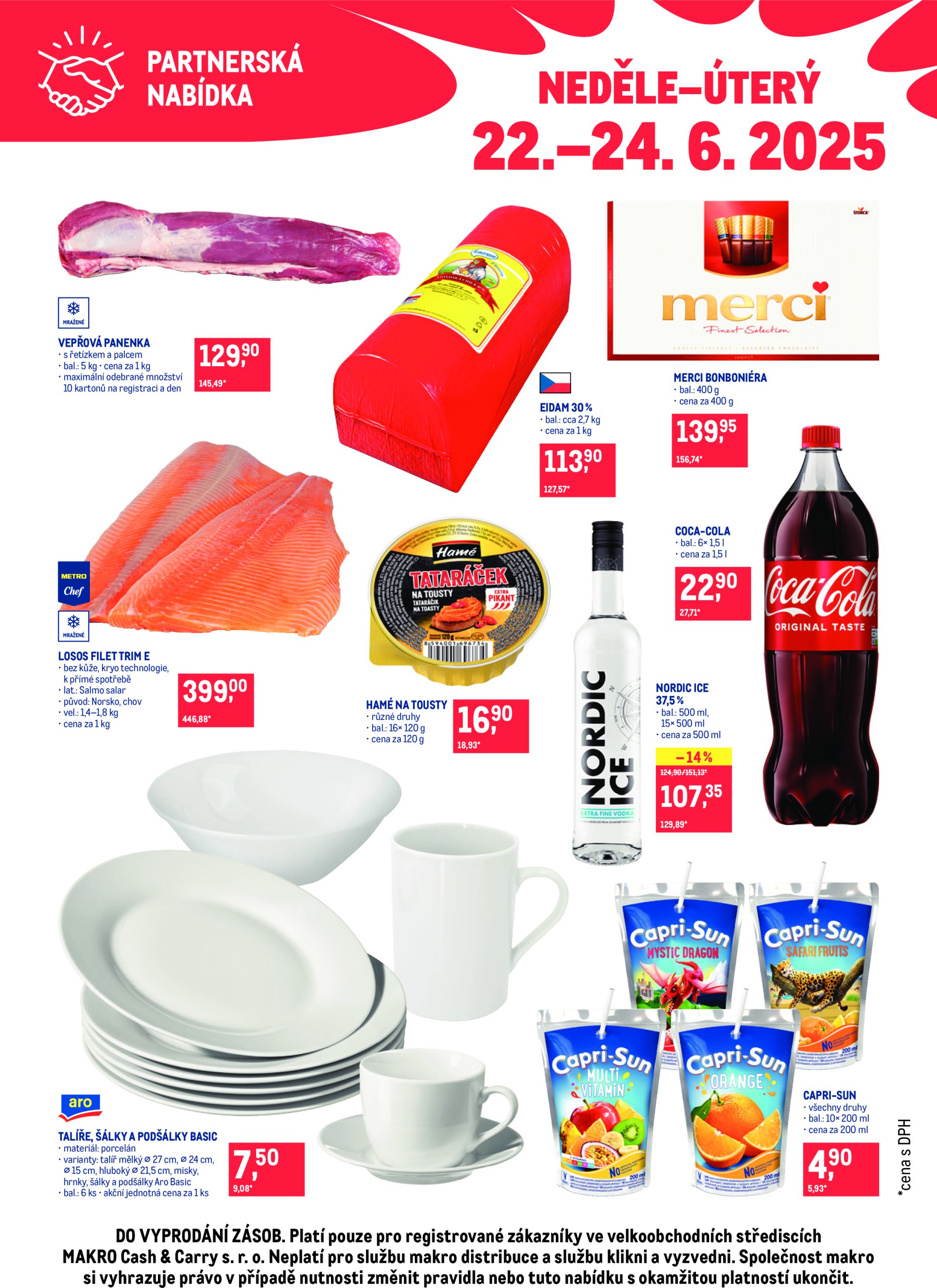 makro - Leták Makro - Partnerská nabídka od 22.06. do 24.06.