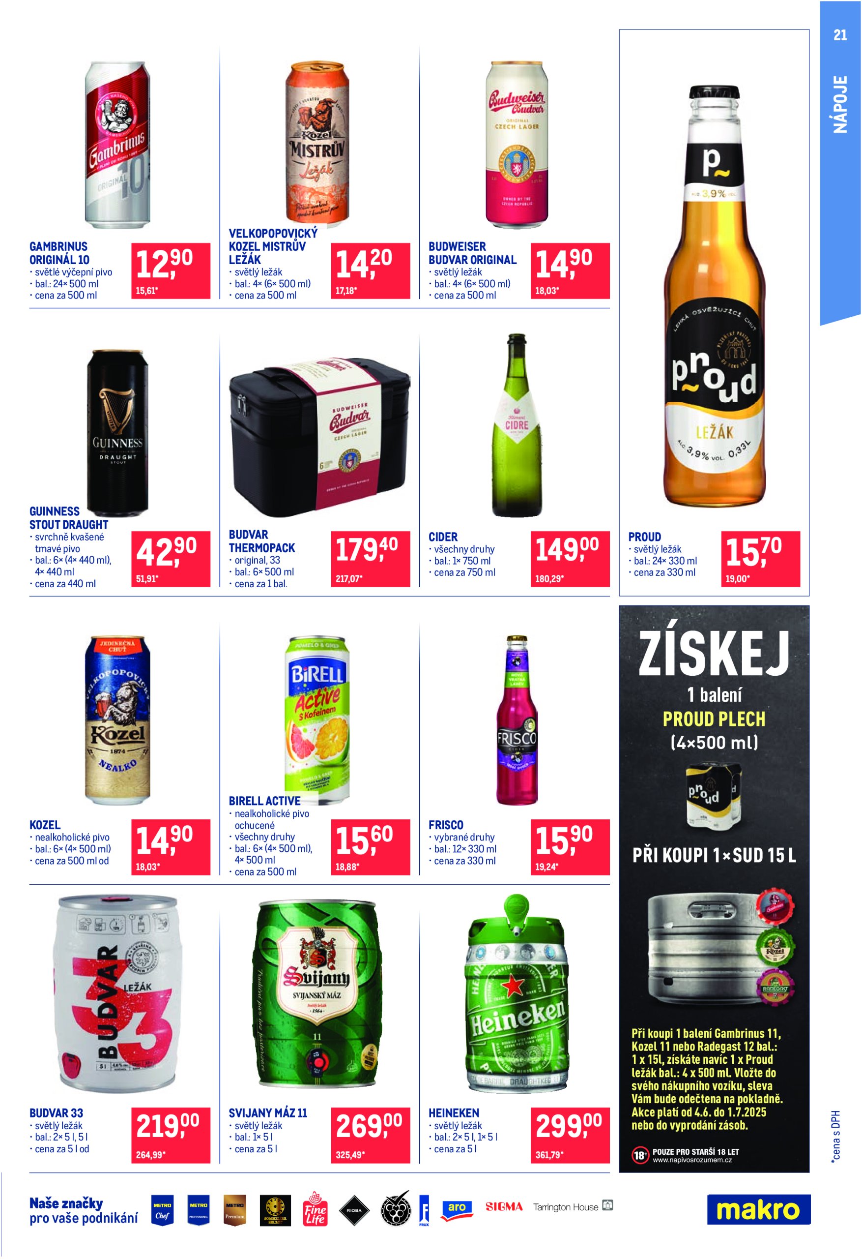 makro - Leták Makro - Pro milovníky jídla od 18.06. do 01.07. - page: 21
