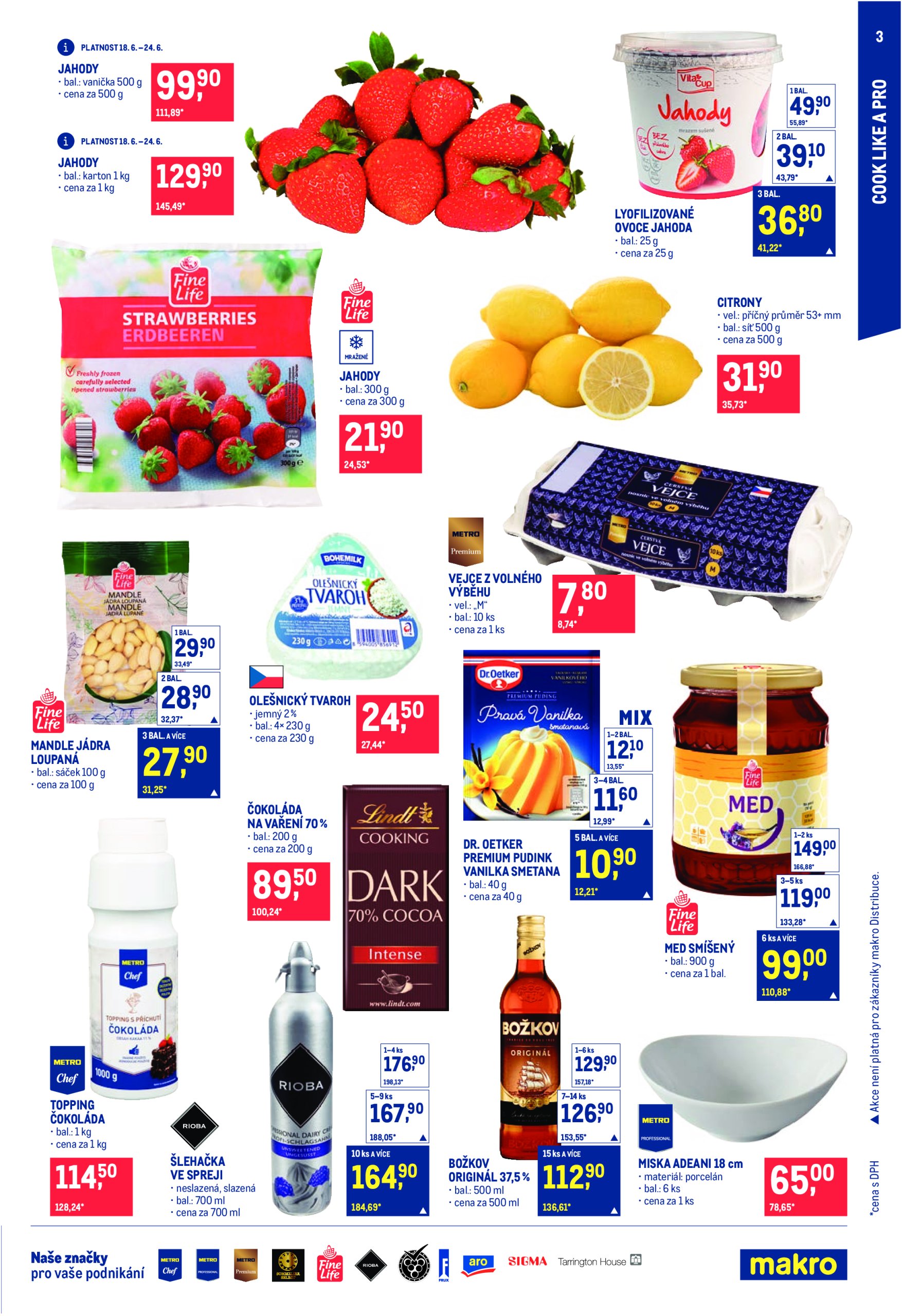 makro - Leták Makro - Pro milovníky jídla od 18.06. do 01.07. - page: 3