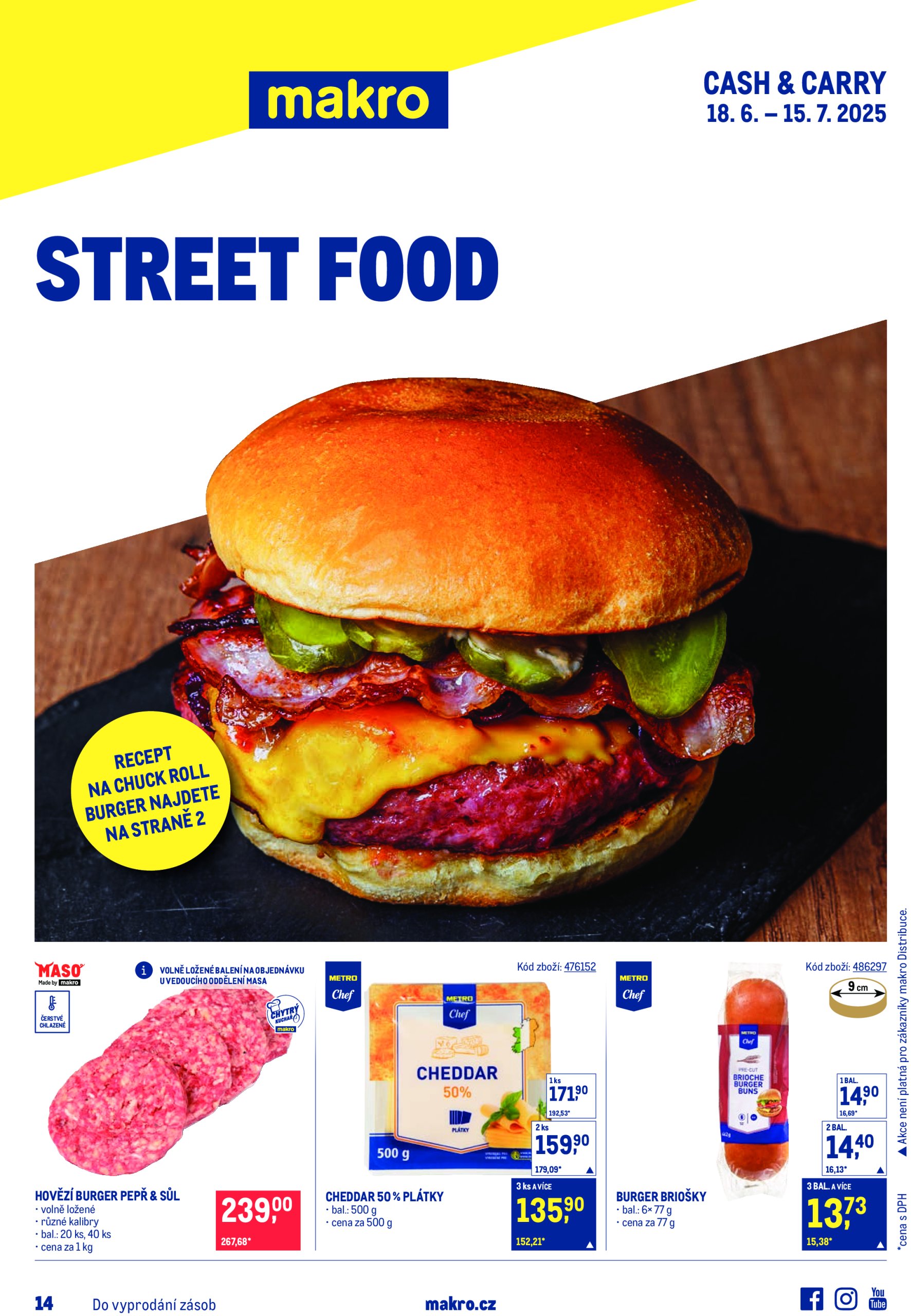 makro - Leták Makro - Street Food od 18.06. do 15.07.