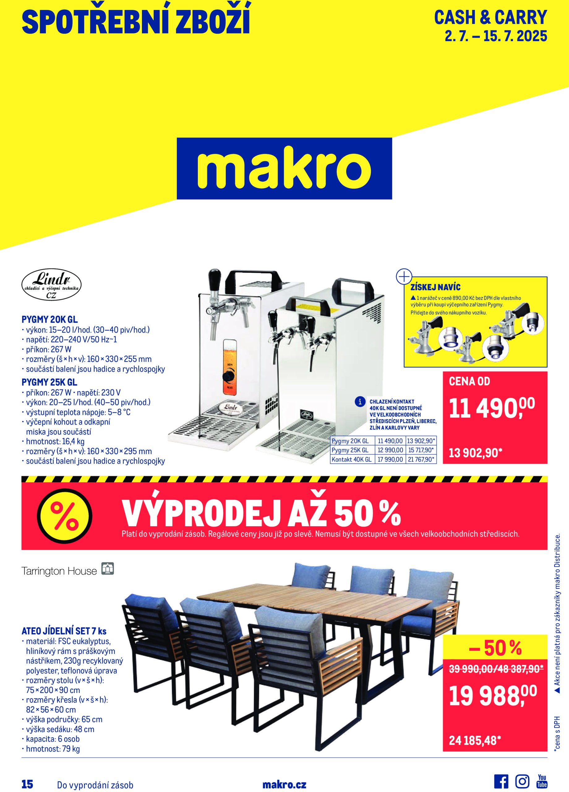makro - Leták Makro - Spotřební zboží od 02.07. do 15.07.