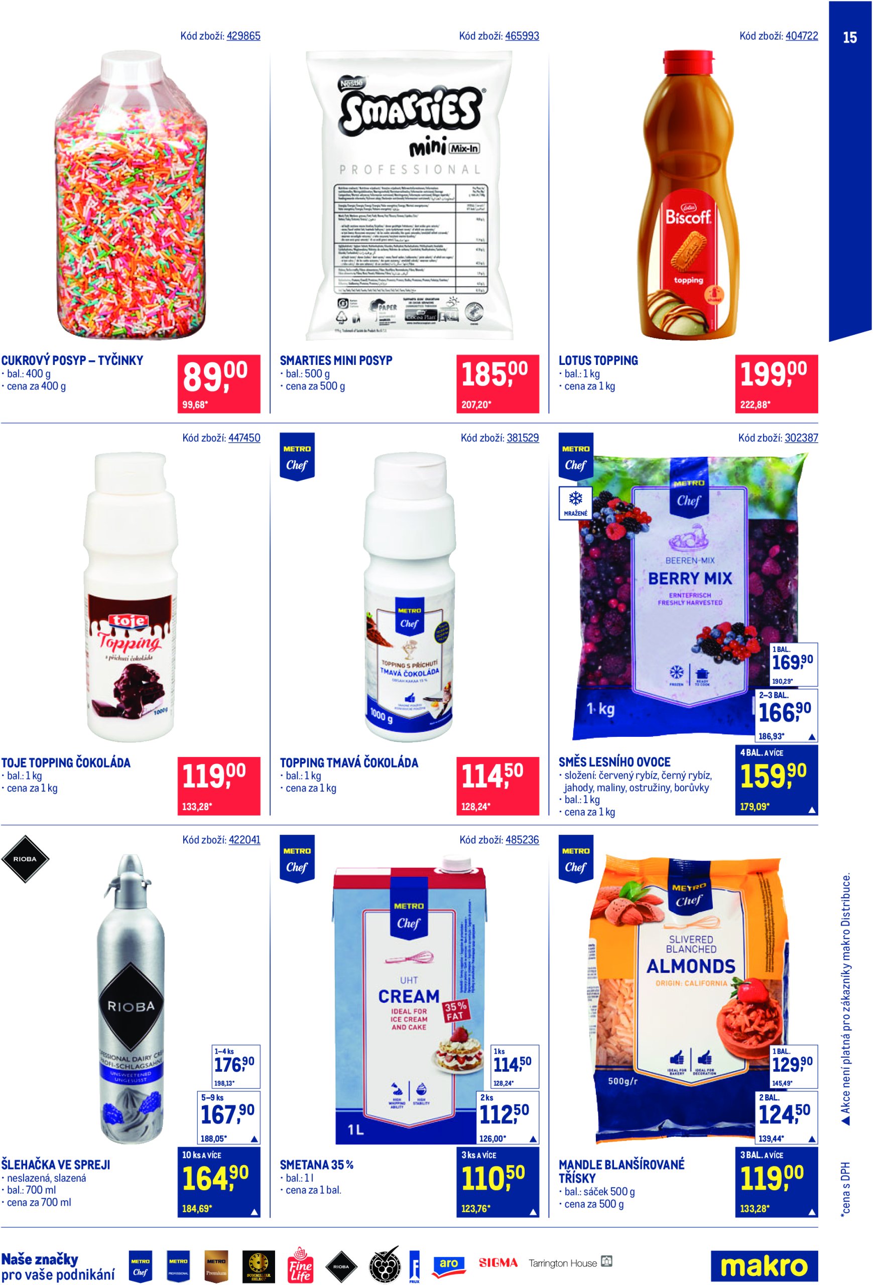 makro - Leták Makro - Zmrzliny od 02.07. do 29.07. - page: 15