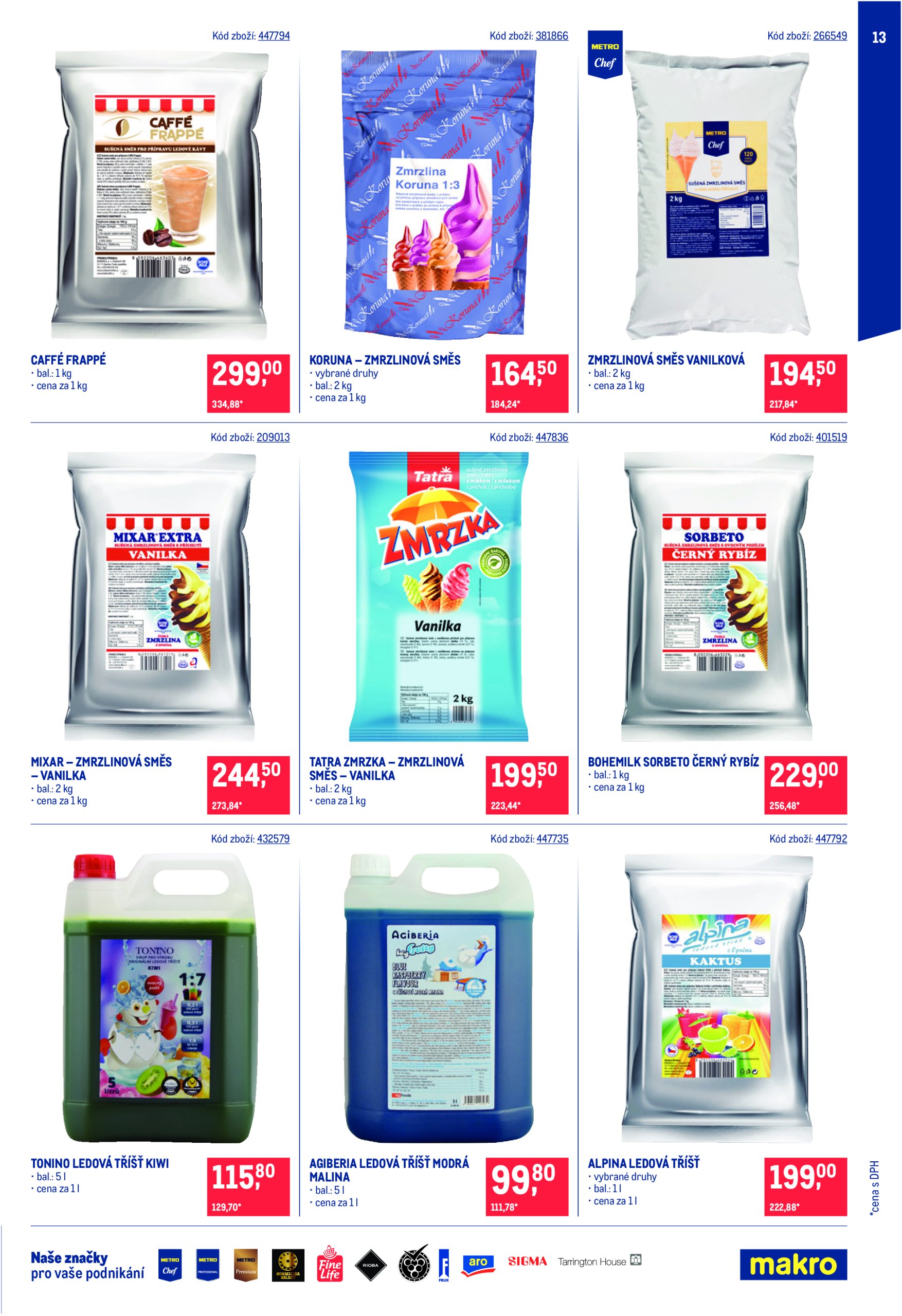 makro - Leták Makro - Zmrzliny od 02.07. do 29.07. - page: 13