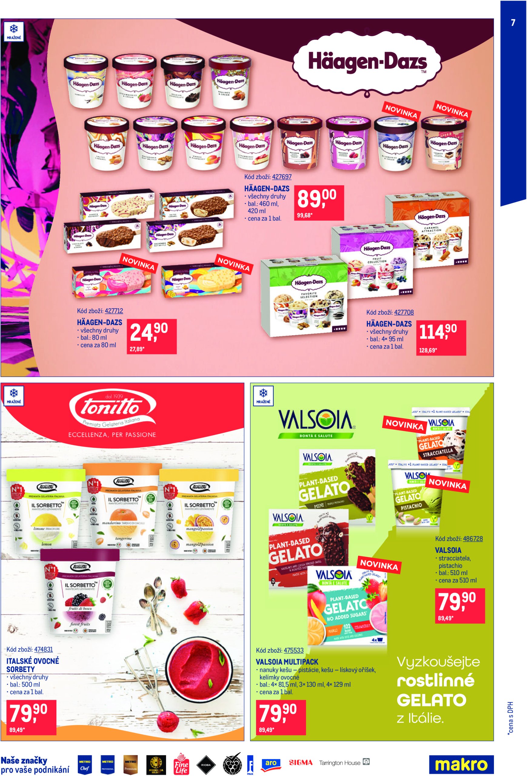 makro - Leták Makro - Zmrzliny od 02.07. do 29.07. - page: 7