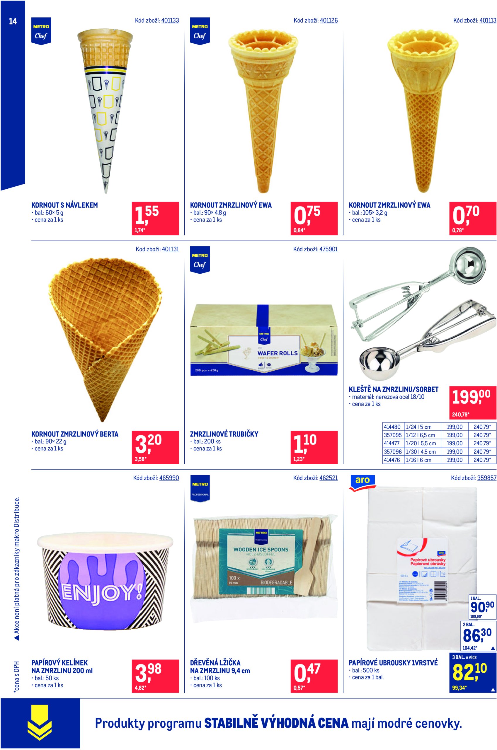makro - Leták Makro - Zmrzliny od 02.07. do 29.07. - page: 14