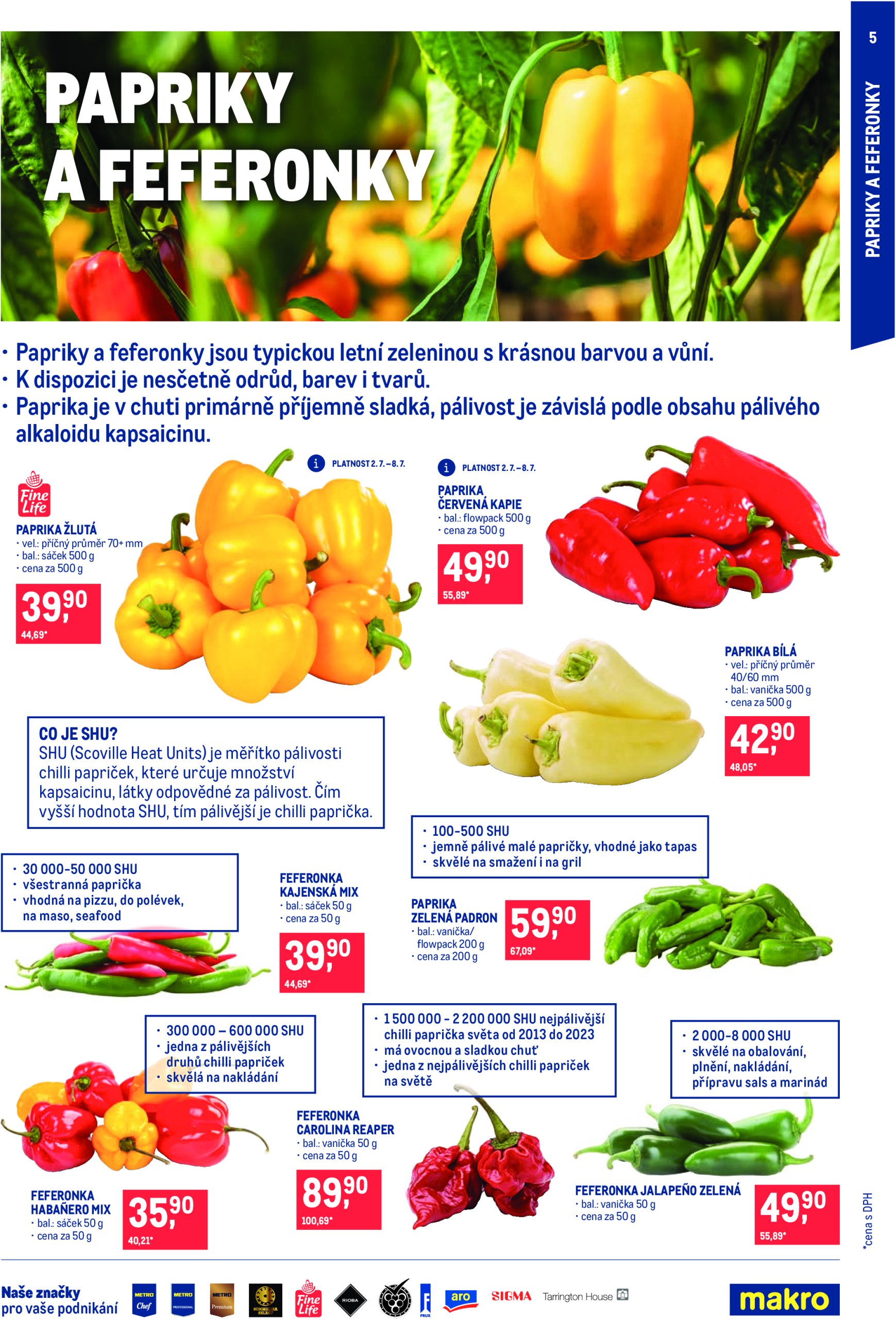 makro - Leták Makro - Pro milovníky jídla od 02.07. do 15.07. - page: 5