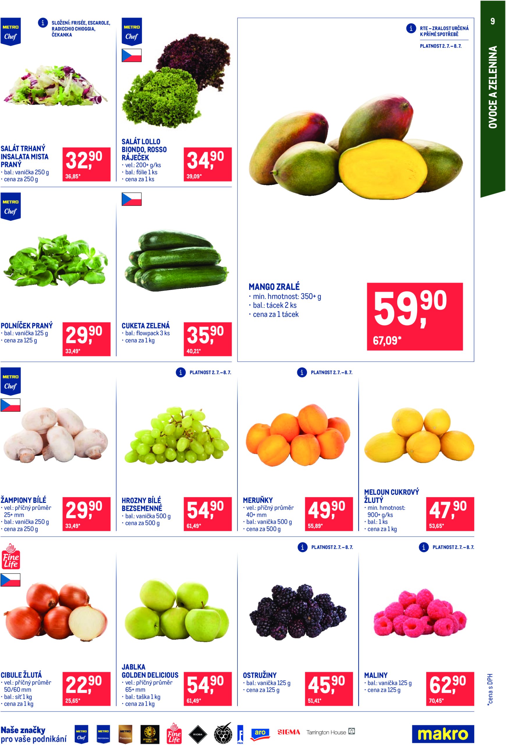 makro - Leták Makro - Pro milovníky jídla od 02.07. do 15.07. - page: 9