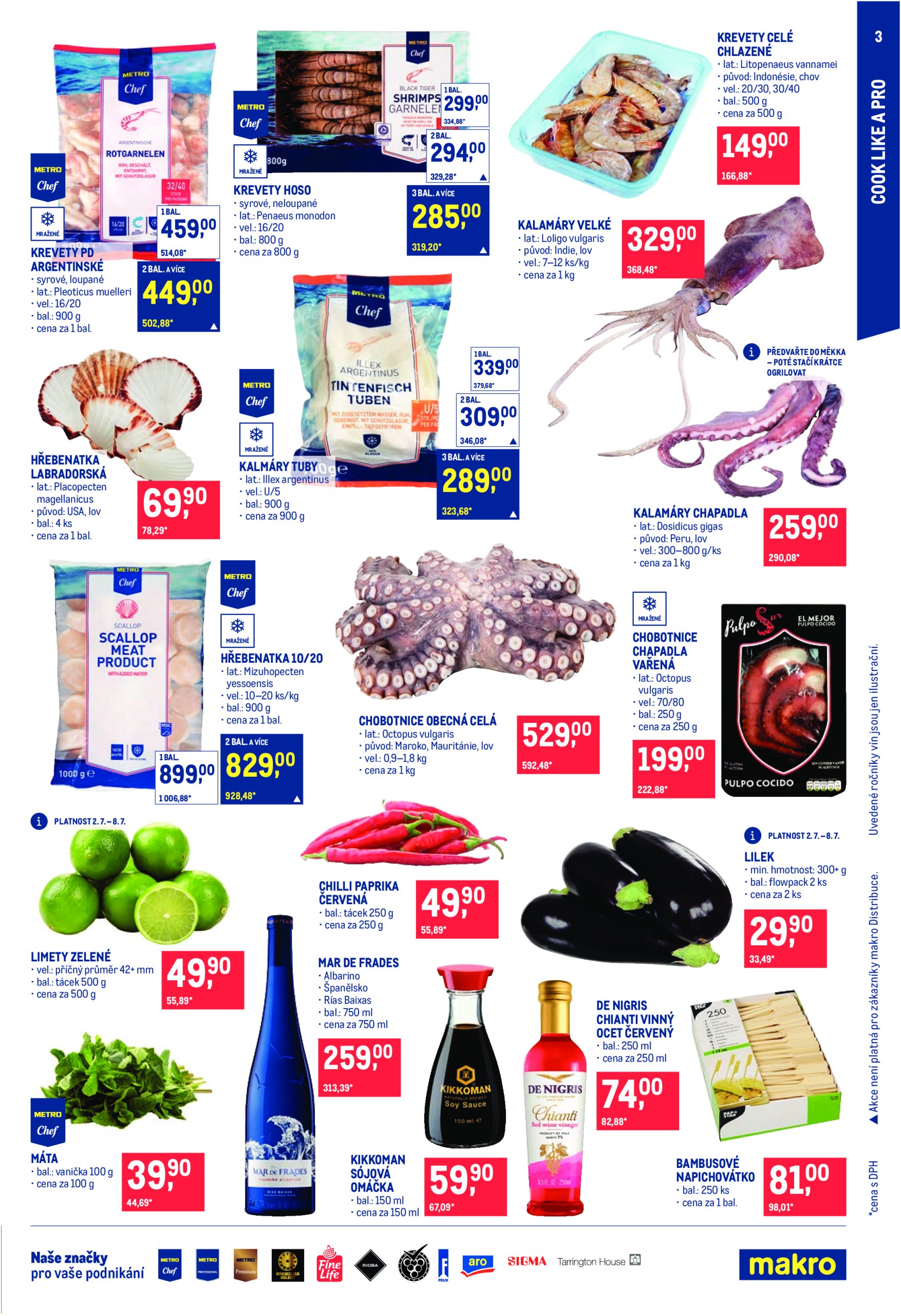makro - Leták Makro - Pro milovníky jídla od 02.07. do 15.07. - page: 3