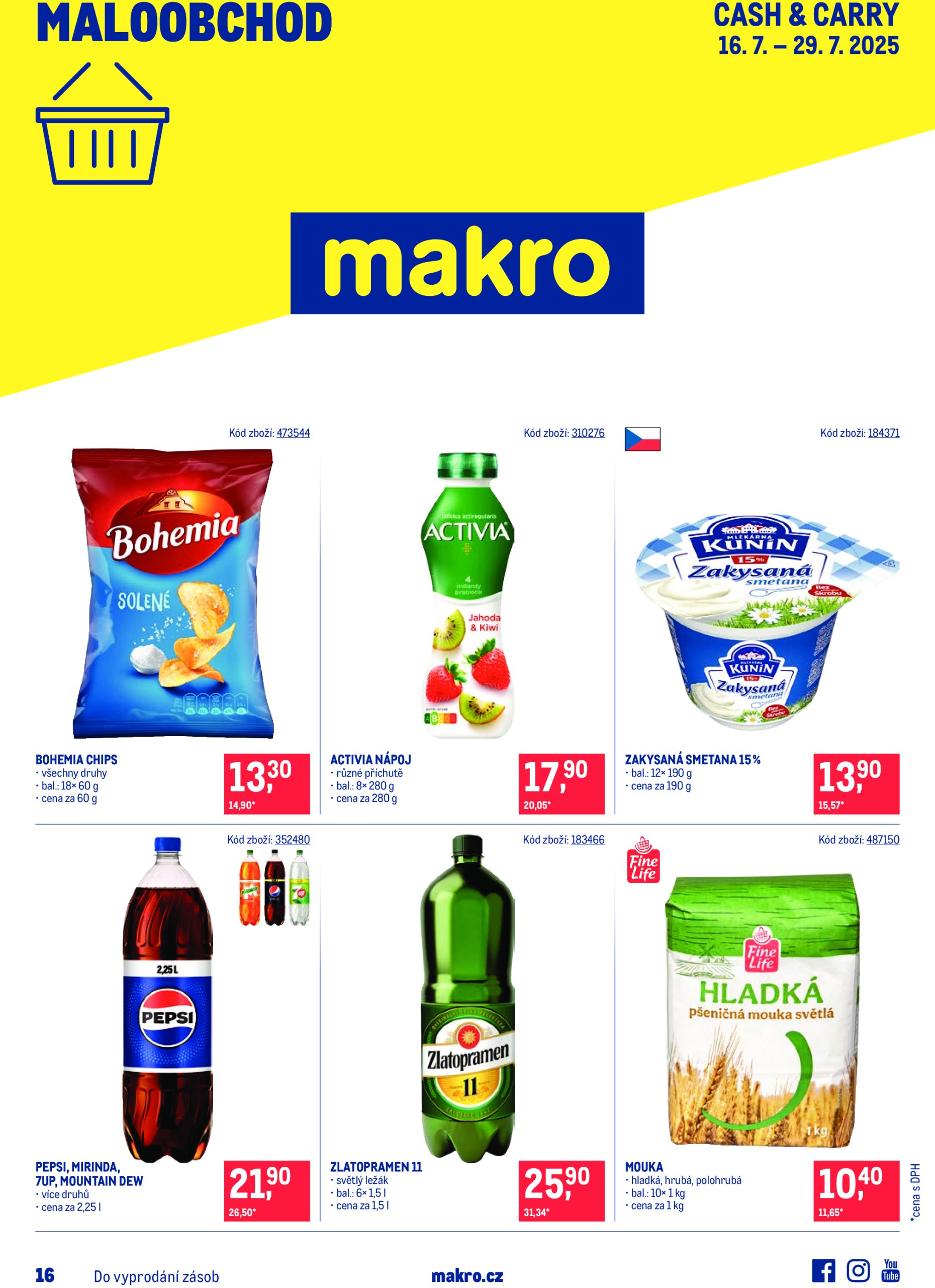 makro - Leták Makro - Maloobchod od 16.07. do 29.07.