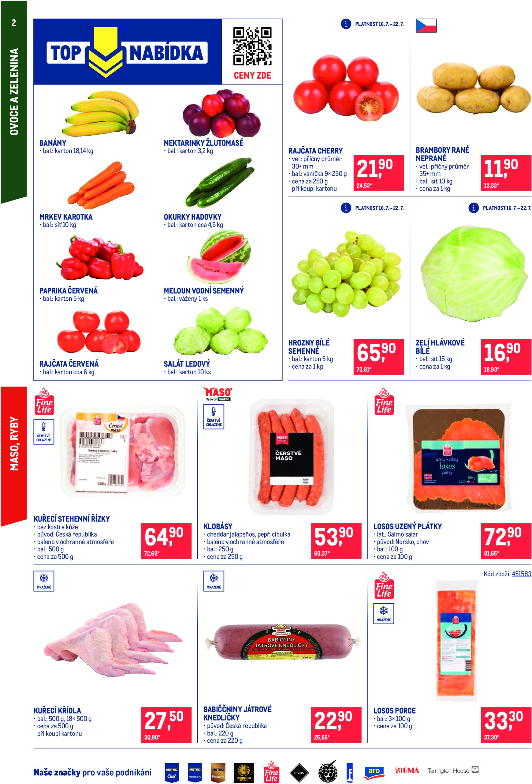 makro - Leták Makro - Maloobchod od 16.07. do 29.07. - page: 2
