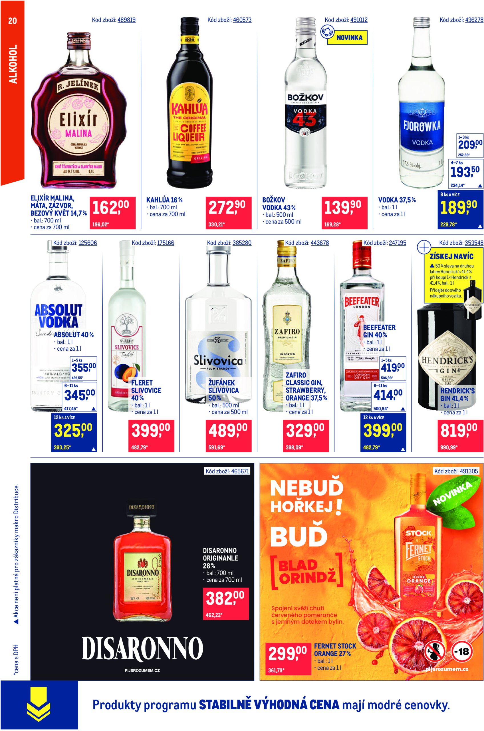 makro - Leták Makro - Gastronomie od 16.07. do 29.07. - page: 20