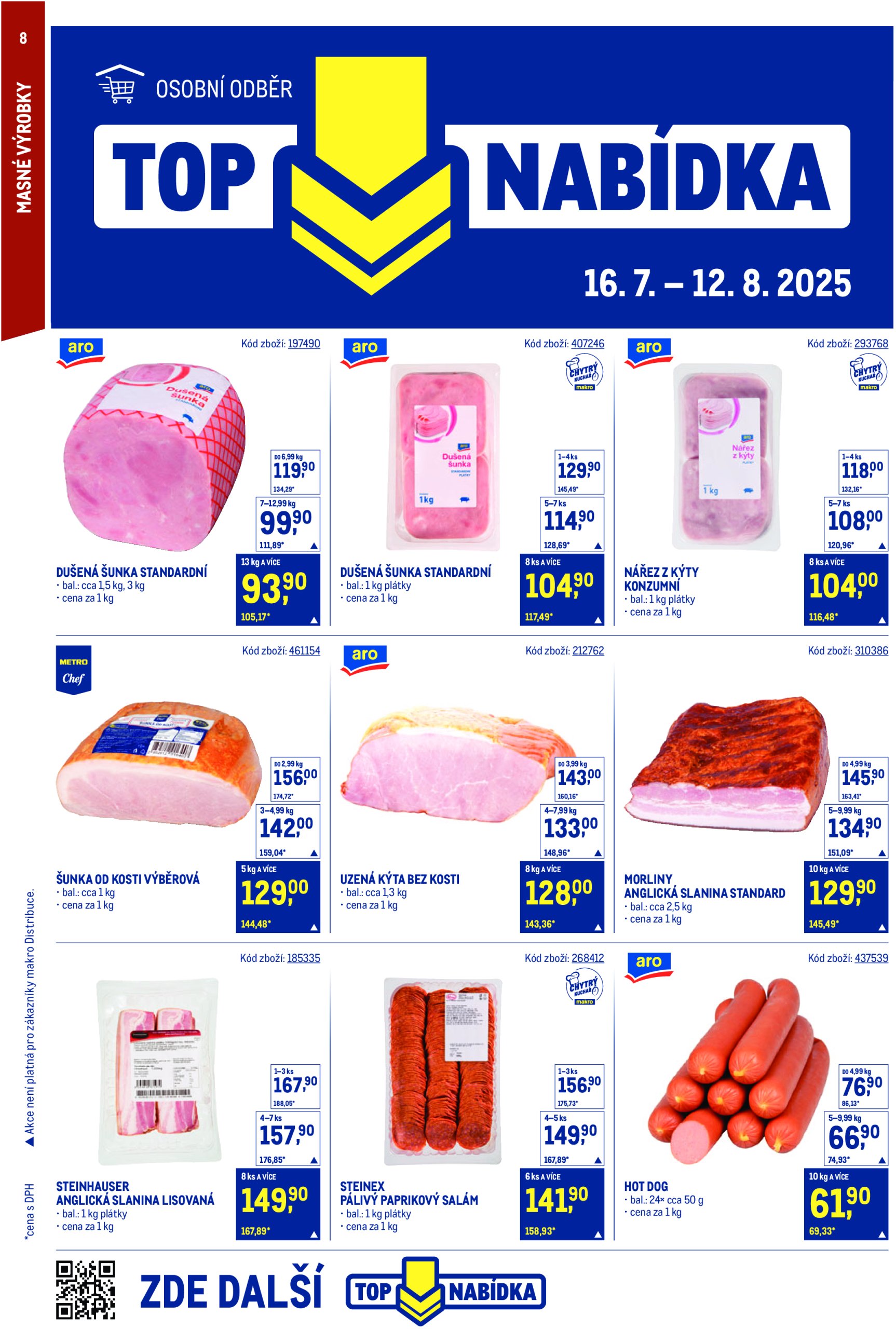 makro - Leták Makro - Gastronomie od 16.07. do 29.07. - page: 8