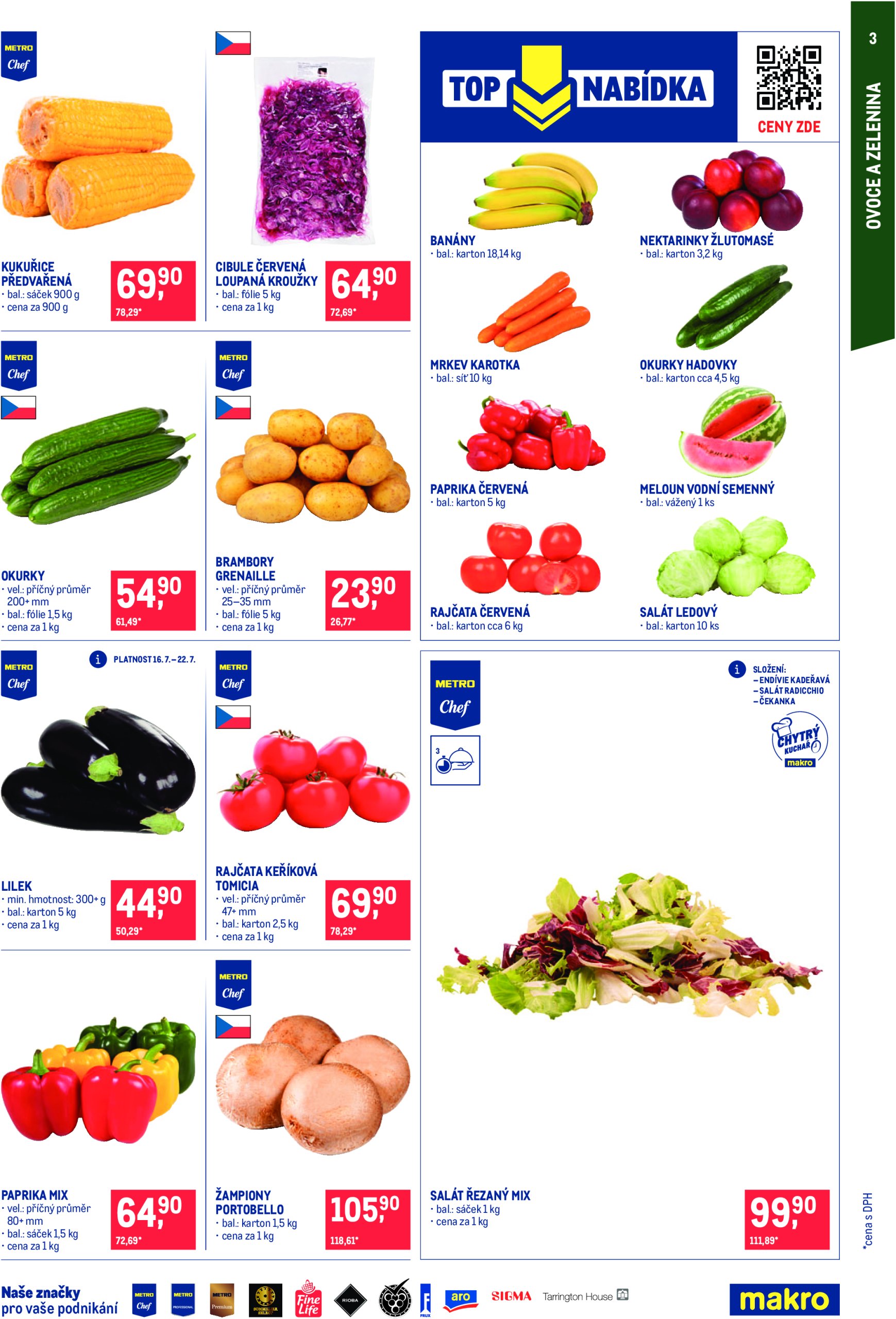 makro - Leták Makro - Gastronomie od 16.07. do 29.07. - page: 3