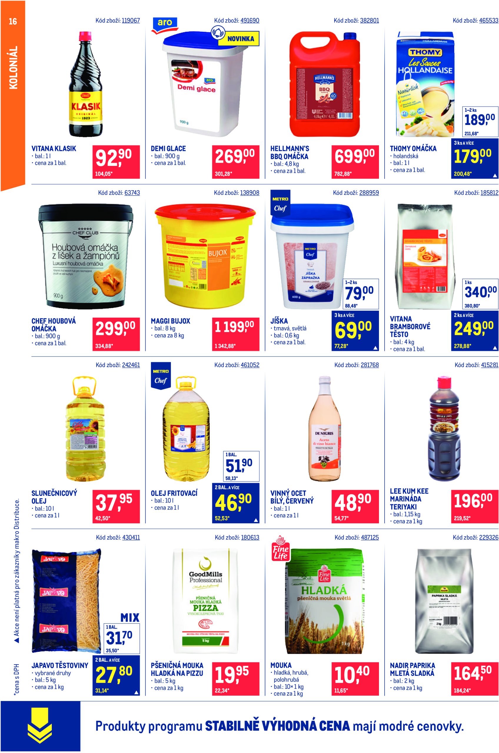 makro - Leták Makro - Gastronomie od 16.07. do 29.07. - page: 16