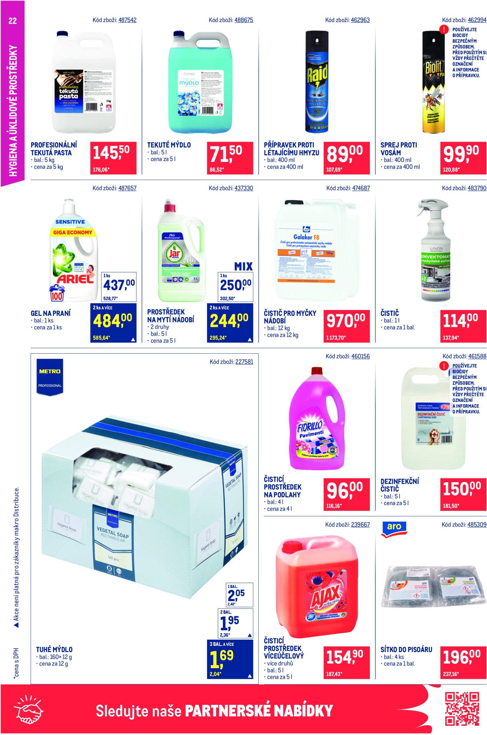 makro - Leták Makro - Gastronomie od 16.07. do 29.07. - page: 22