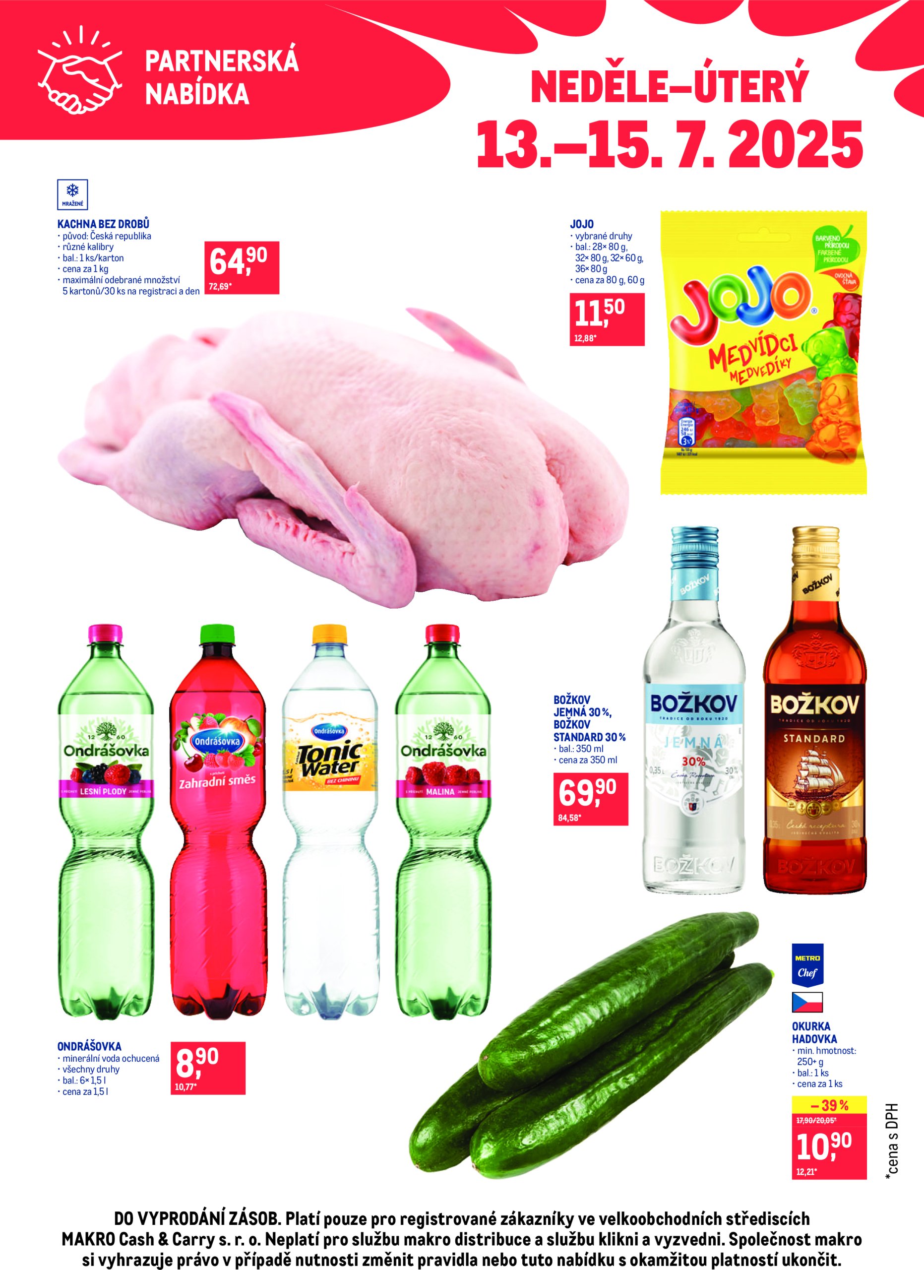 makro - Leták Makro - Partnerská nabídka od 13.07. do 15.07.