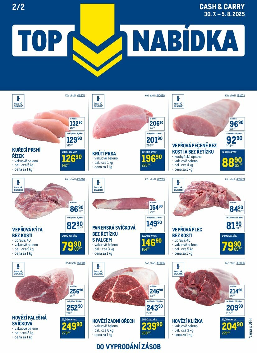 makro - Leták Makro - TOP maso od 30.07. do 05.08. - page: 2