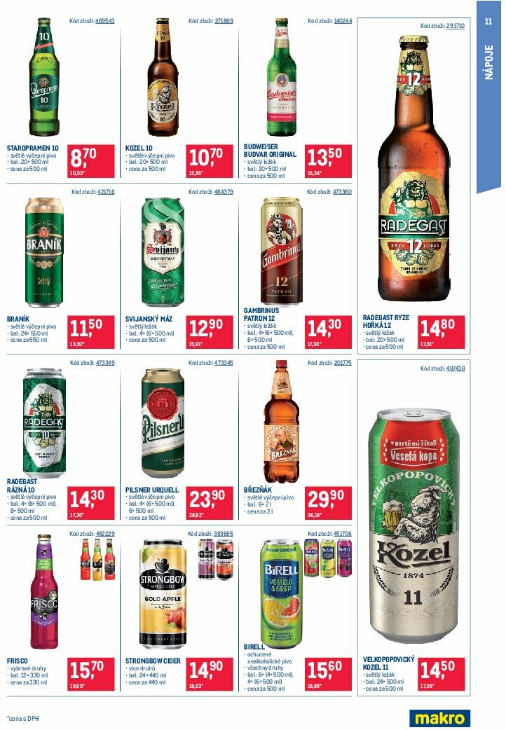 makro - Leták Makro - Maloobchod od 13.08. do 26.08. - page: 11