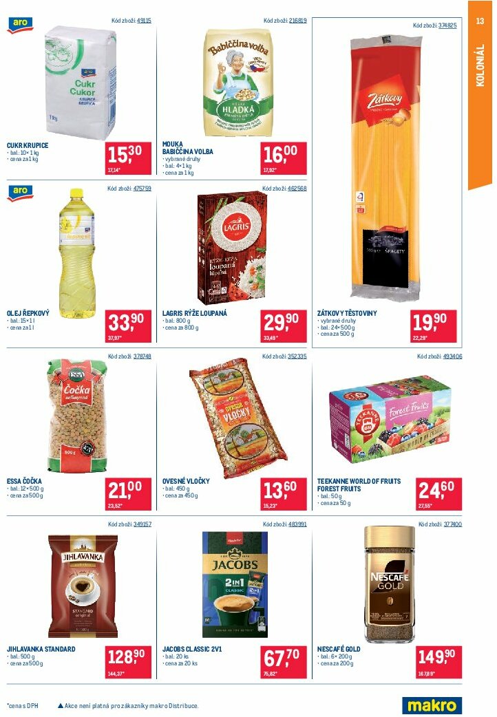 makro - Leták Makro - Maloobchod od 13.08. do 26.08. - page: 13