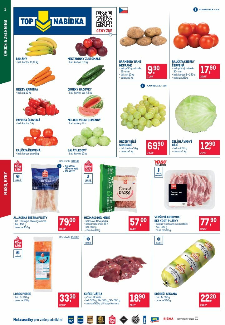 makro - Leták Makro - Maloobchod od 13.08. do 26.08. - page: 2